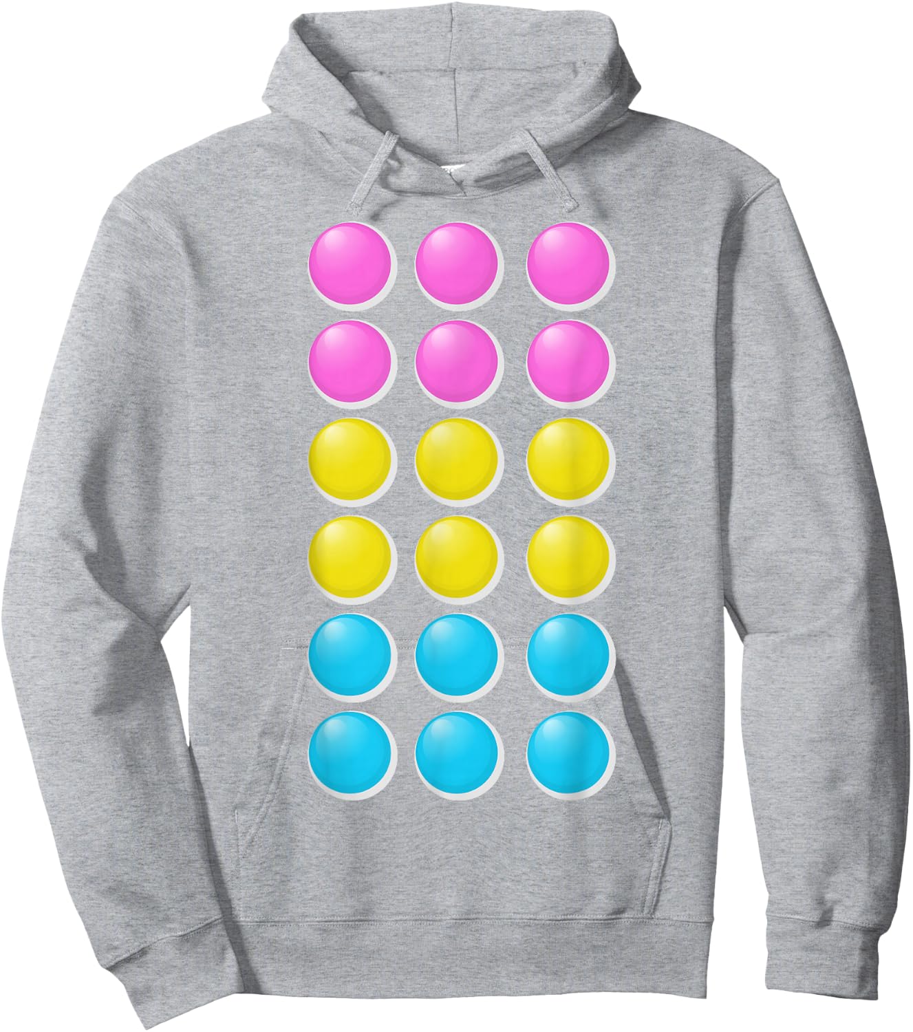 Candy Dots - Funny Cheap Halloween Costume T Shirt Hoodie - Hoodie | Ash