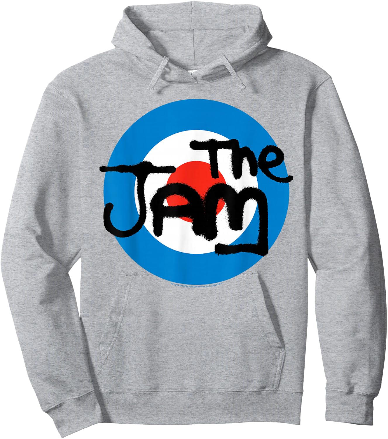 The Jam Official Spray Logo Target Hoodie - Hoodie | Ash