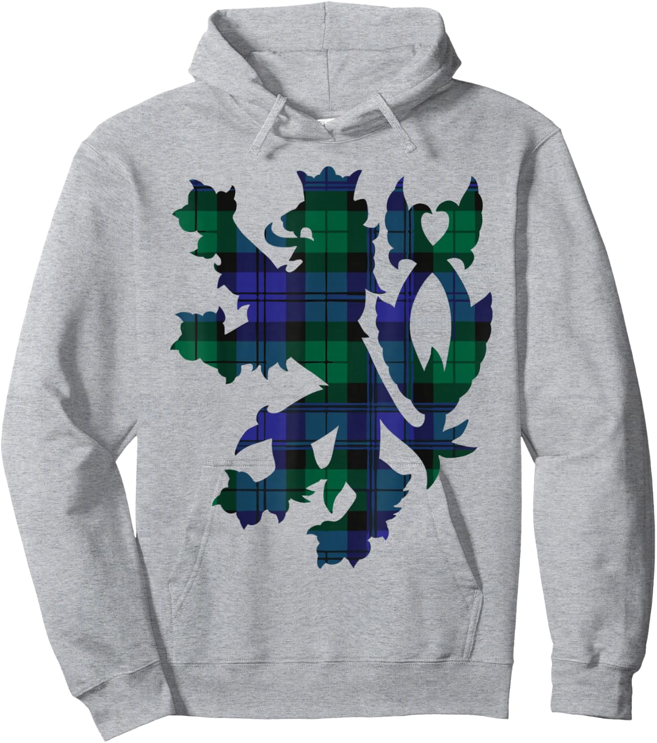 Clan Blackwatch Tartan Scottish Family Name Scotland Pride Hoodie - Hoodie | Ash