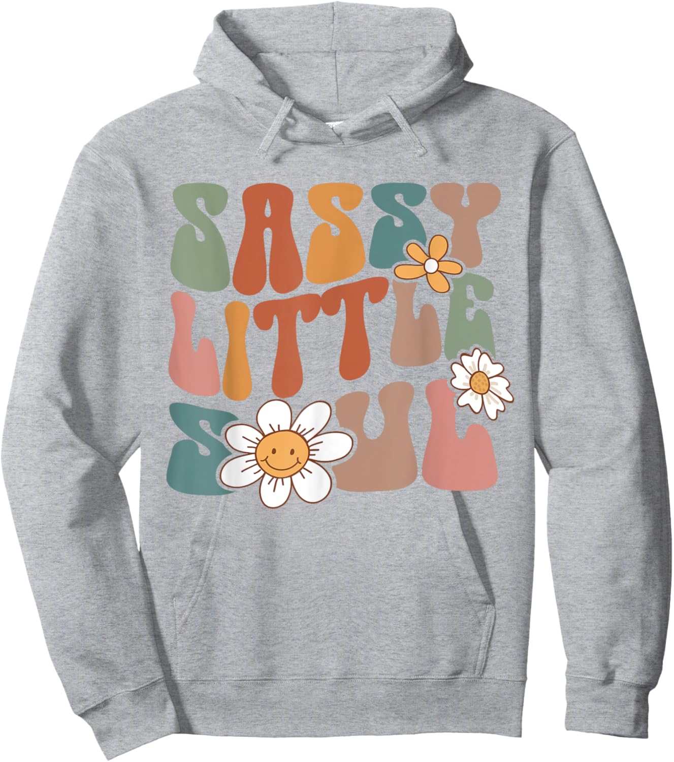 Sassy Kids Soul Little Baby Girl Sassy Child Cute Toddler Hoodie - Hoodie | Ash