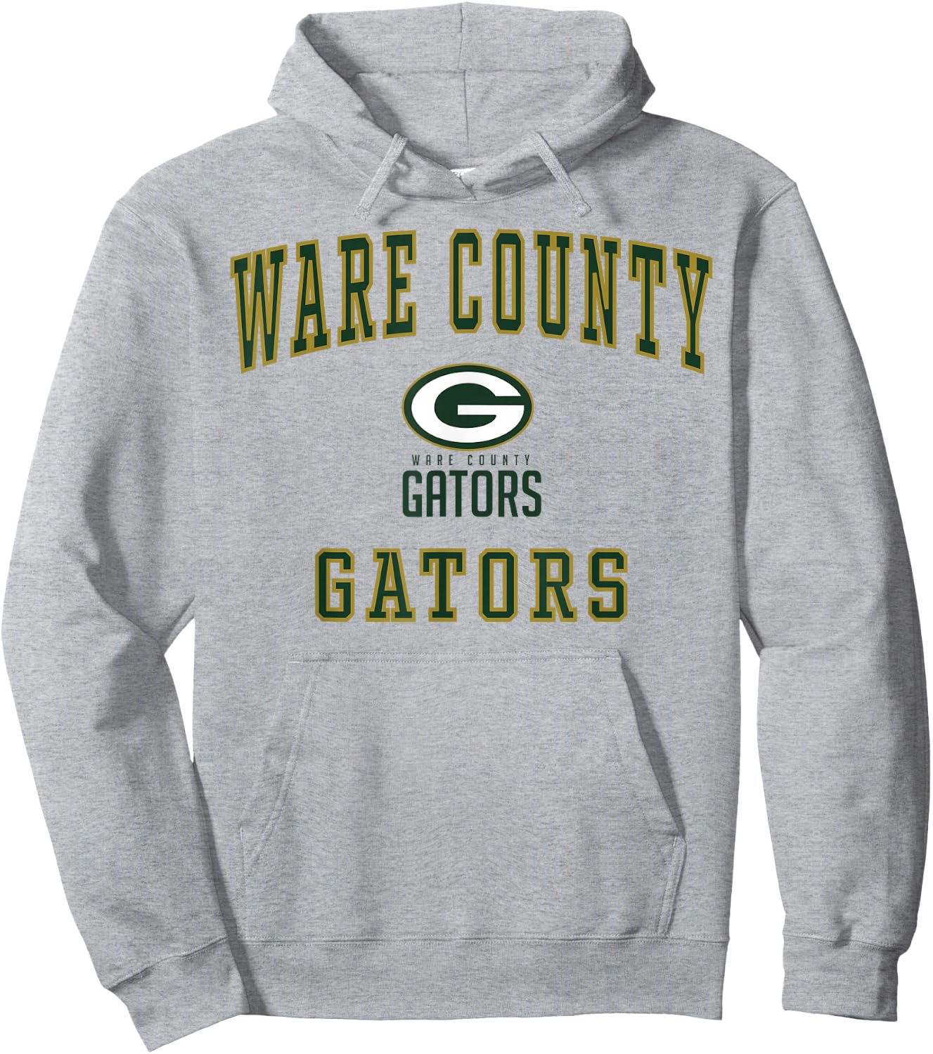Ware County High School Gators C1 Hoodie - Hoodie | Ash