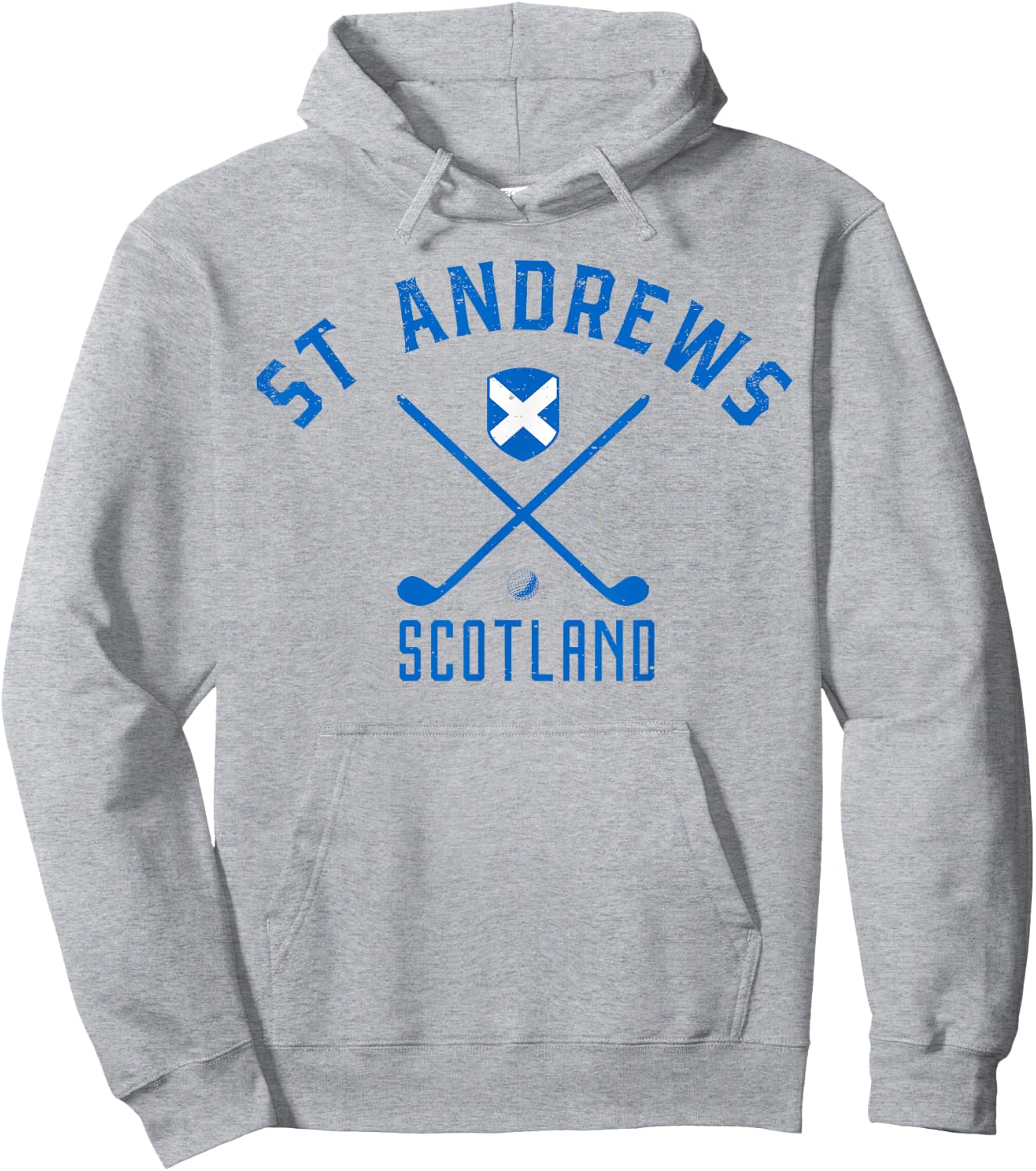 St. Andrews Scotland Golf Hoodie - Hoodie | Ash