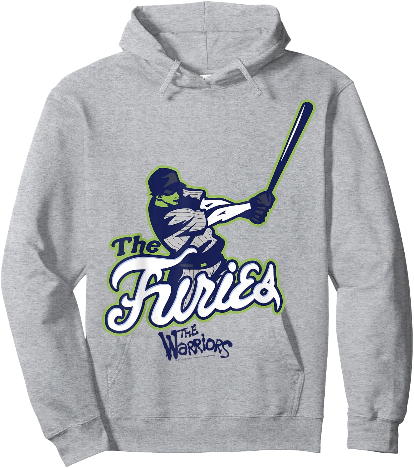 The Warriors The Furies Baseball Team Logo Hoodie - Hoodie | Ash