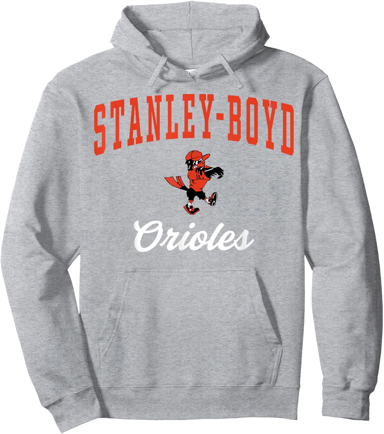 Stanley-Boyd High School Orioles C3 Hoodie - Hoodie | Ash
