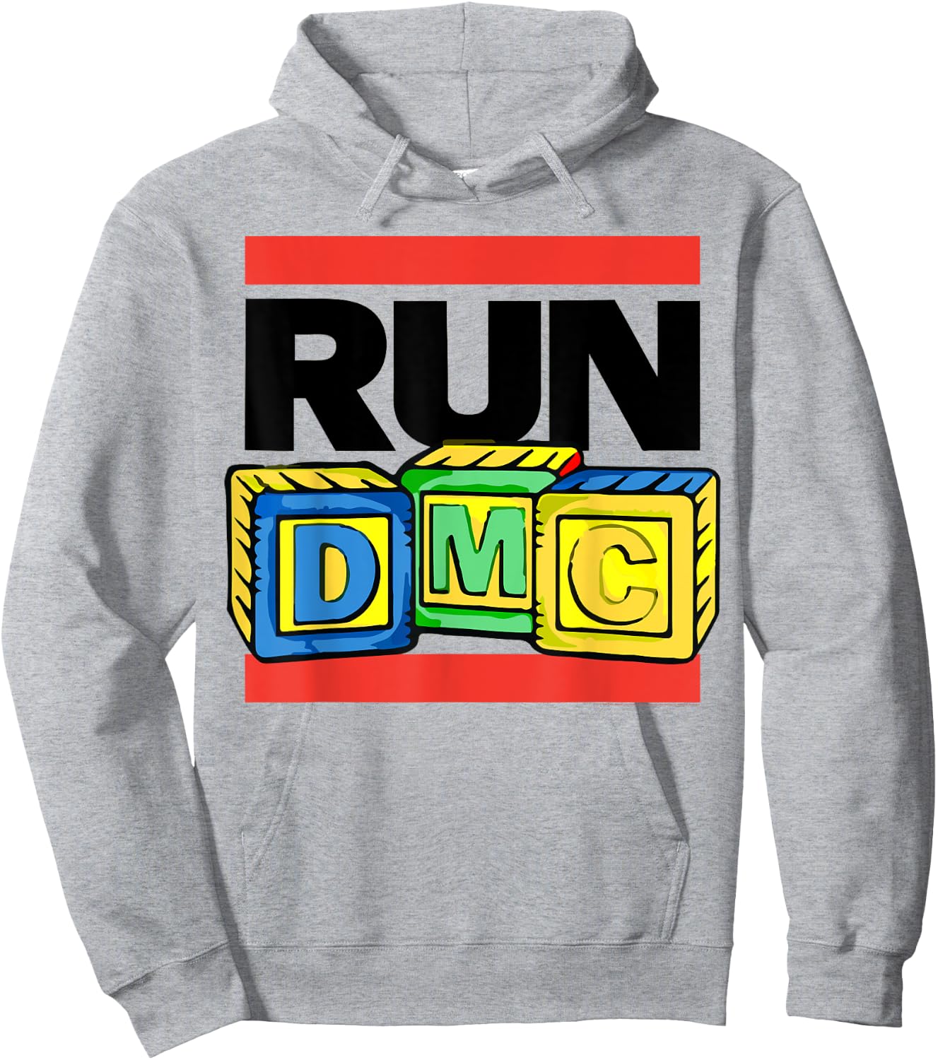 Official Run DMC Toy Blocks Yellow Hoodie - Hoodie | Ash