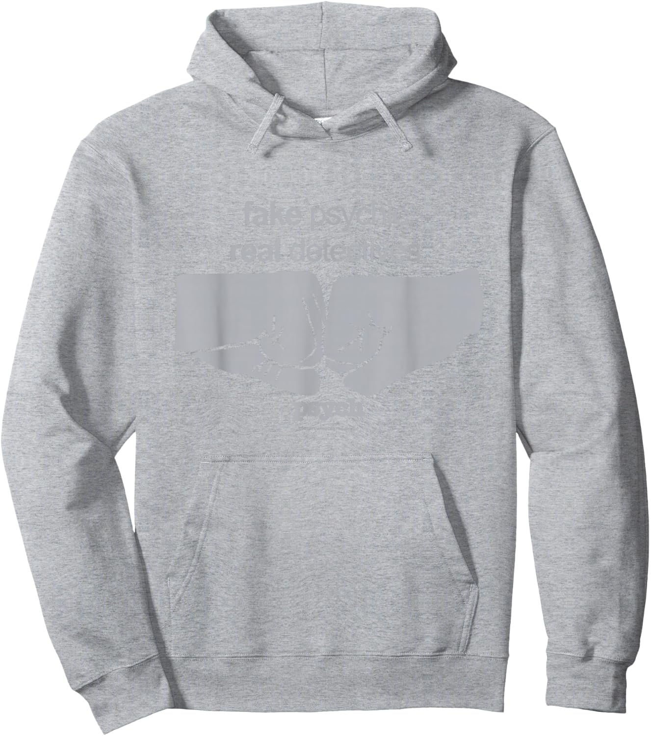 Psych Fist Bump Comfortable - Official Hoodie - Hoodie | Ash