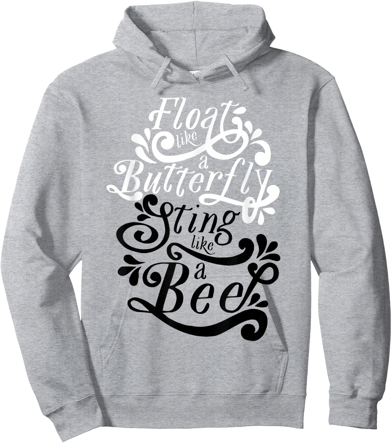 Muhammad Ali - Float Like A Butterfly Hoodie - Hoodie | Ash