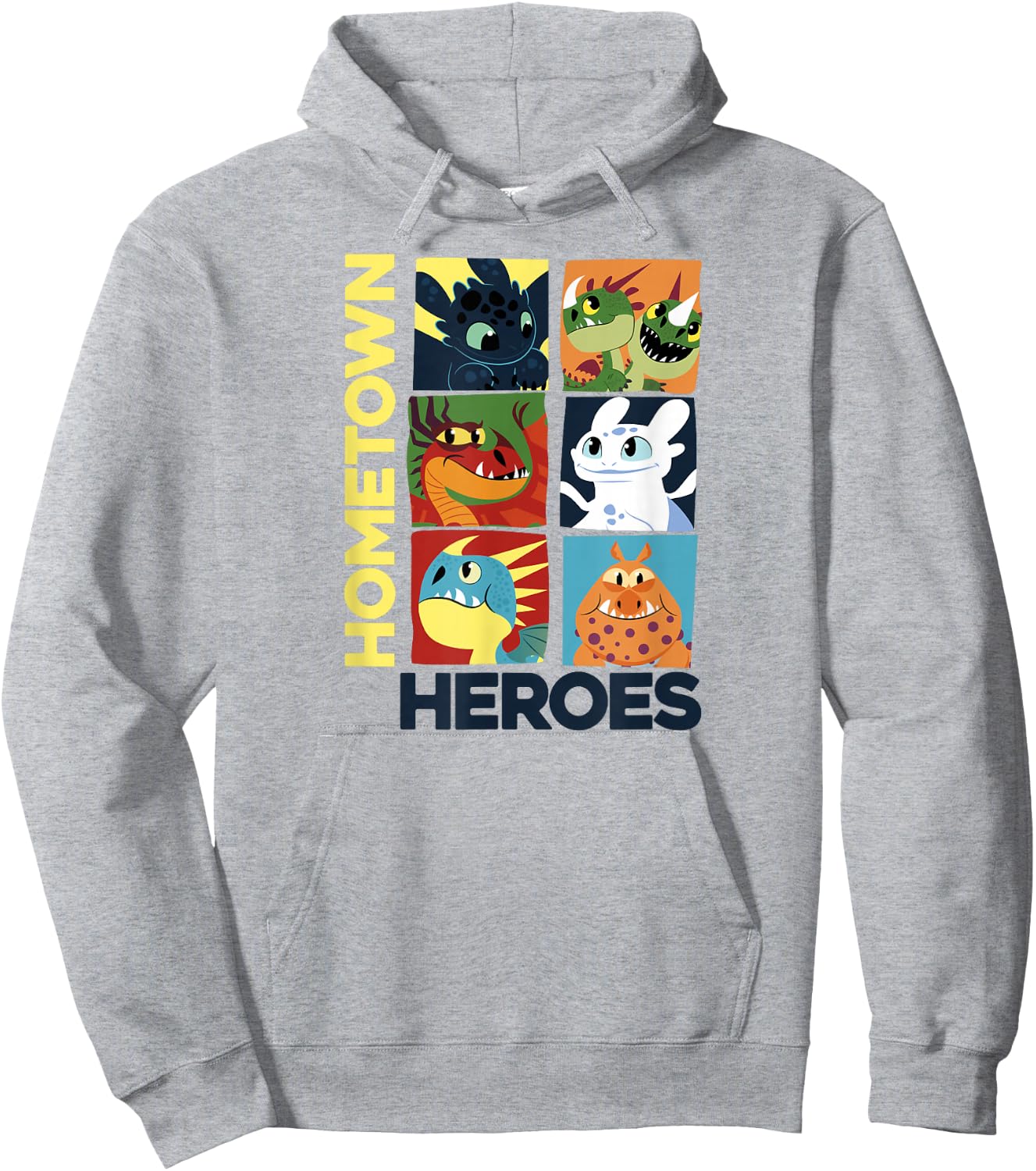 How to Train Your Dragon 3 Heroes of the Hometown Hoodie - Hoodie | Ash