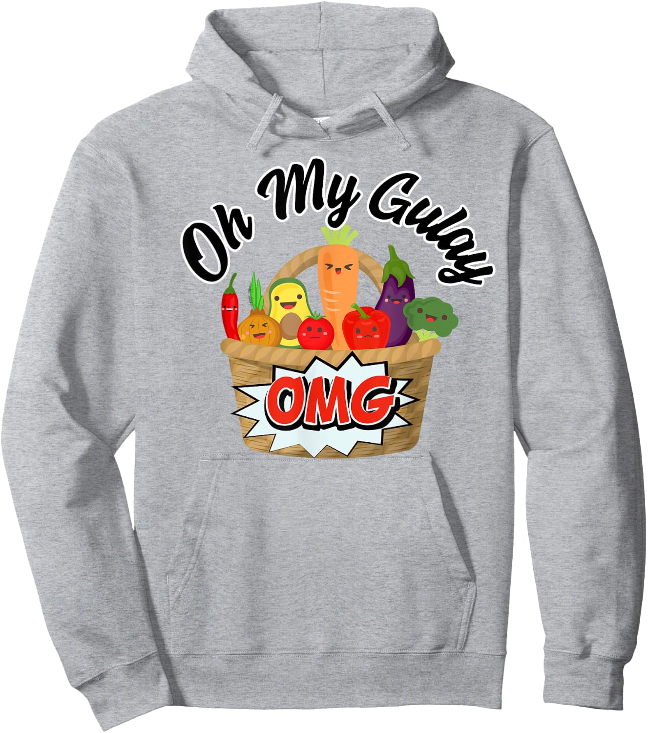 Oh My Gulay Hoodie - Hoodie | Ash