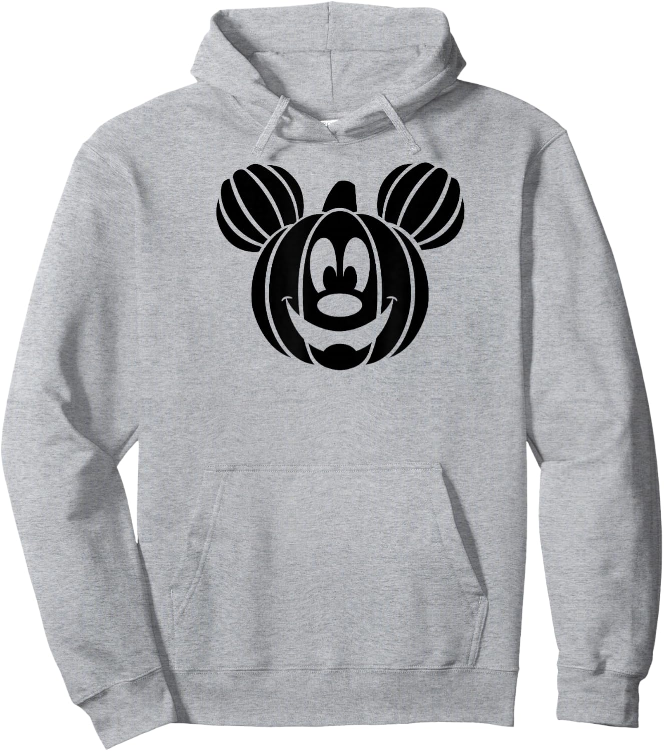 Disney - Mickey Mouse Halloween Pumpkin Hoodie - Hoodie | Ash