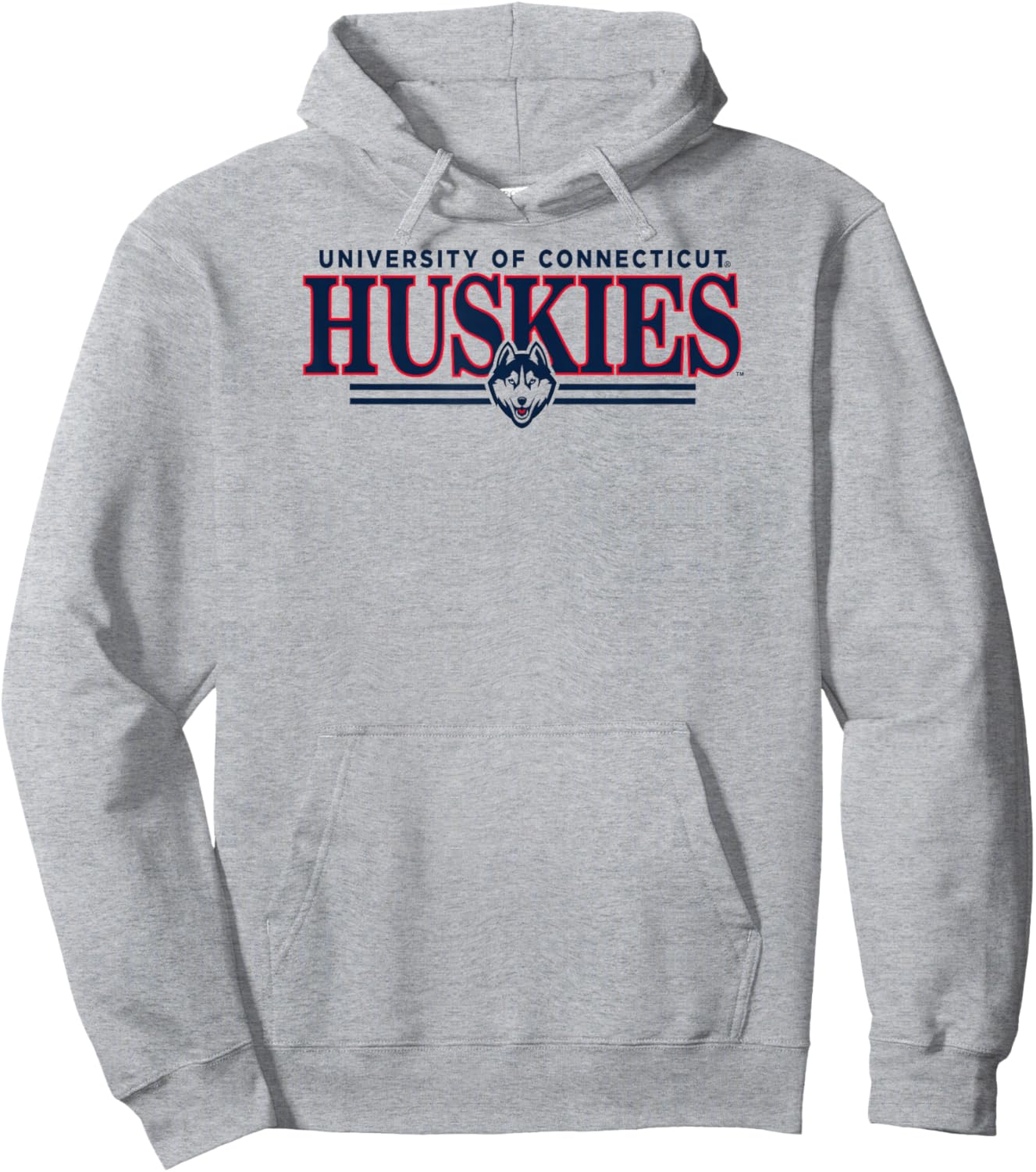 Connecticut Huskies Regalia White Officially Licensed Hoodie - Hoodie | Ash