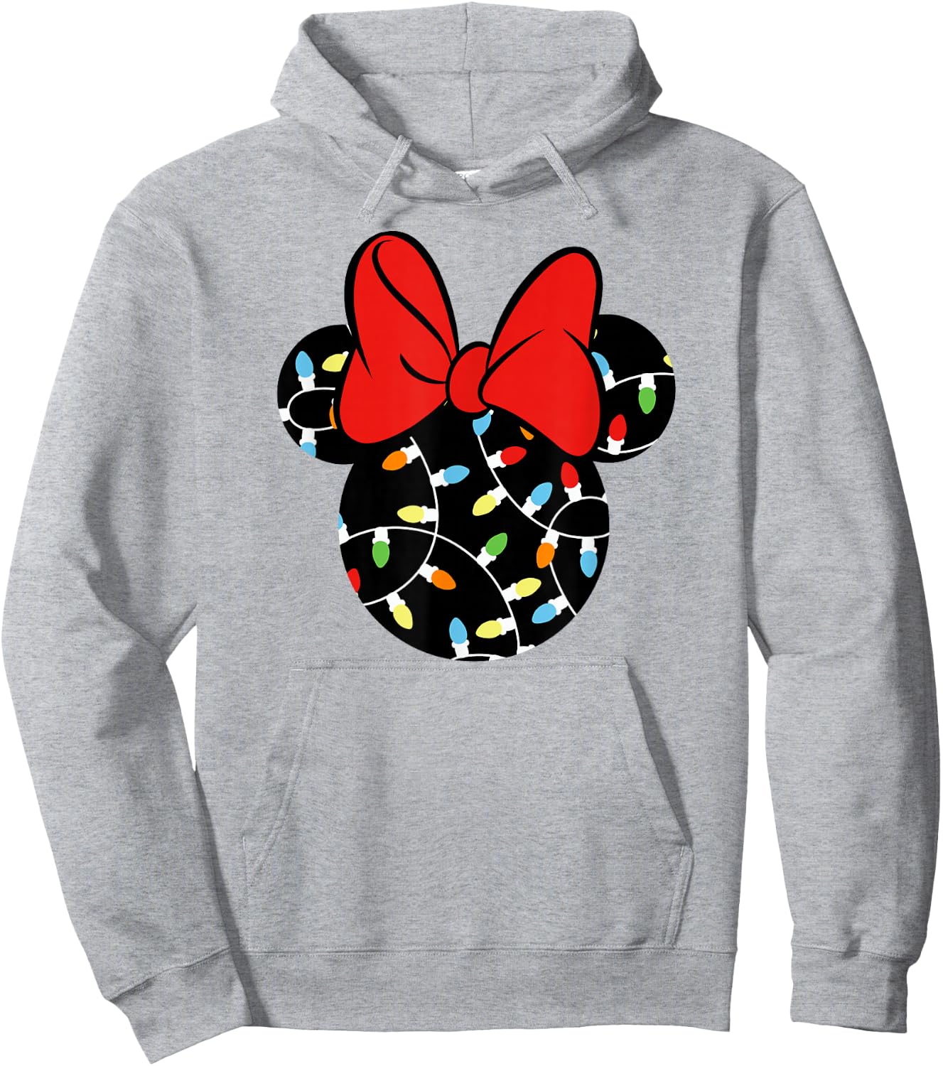 Disney - Minnie Lights Up Holiday Hoodie - Hoodie | Ash