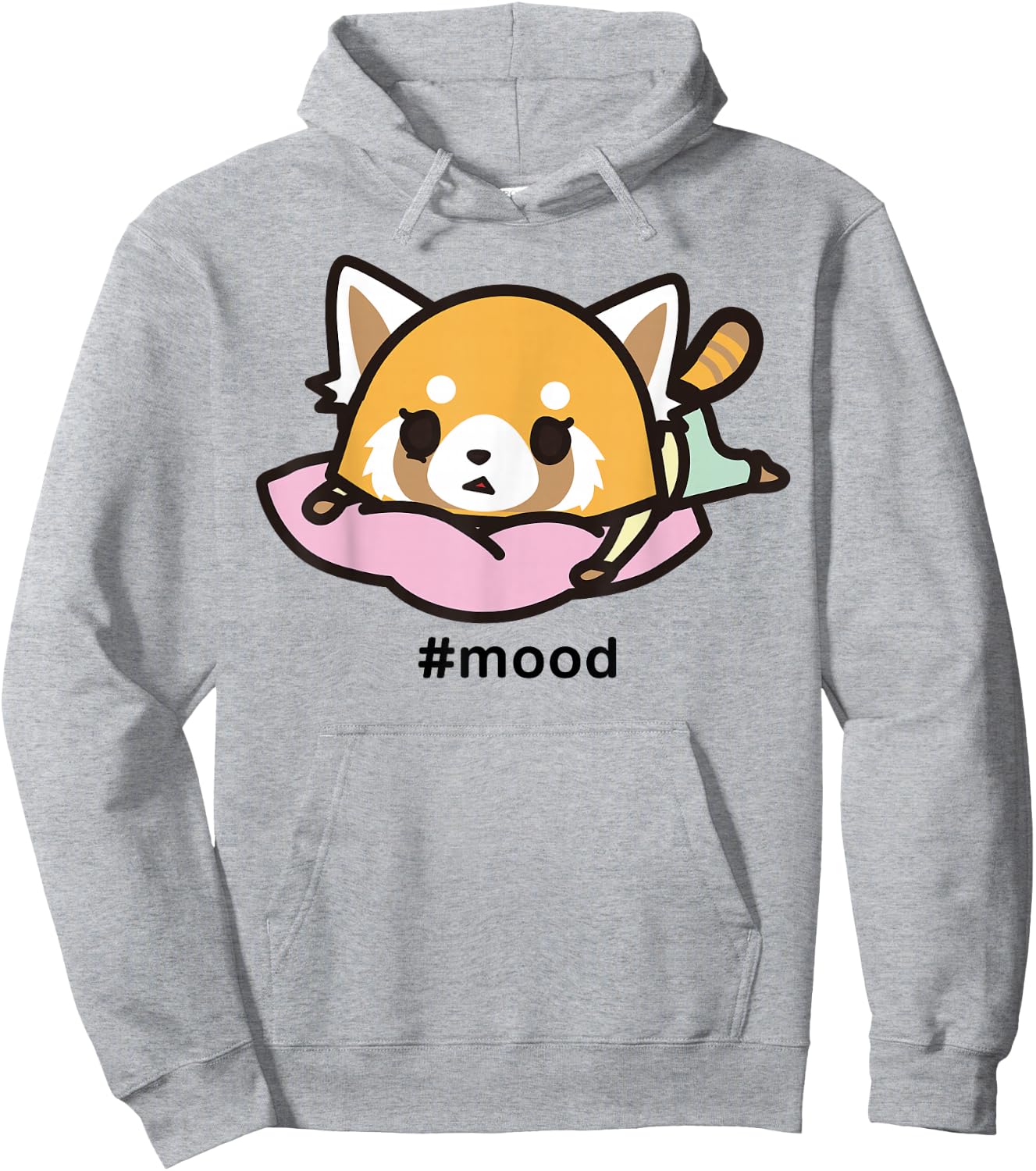 Aggretsuko #Mood Stressed Out shirt Hoodie - Hoodie | Ash
