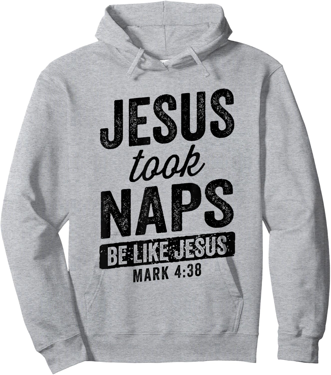 Jesus Took Naps Be Like Jesus Christian Funny Hoodie - Hoodie | Ash