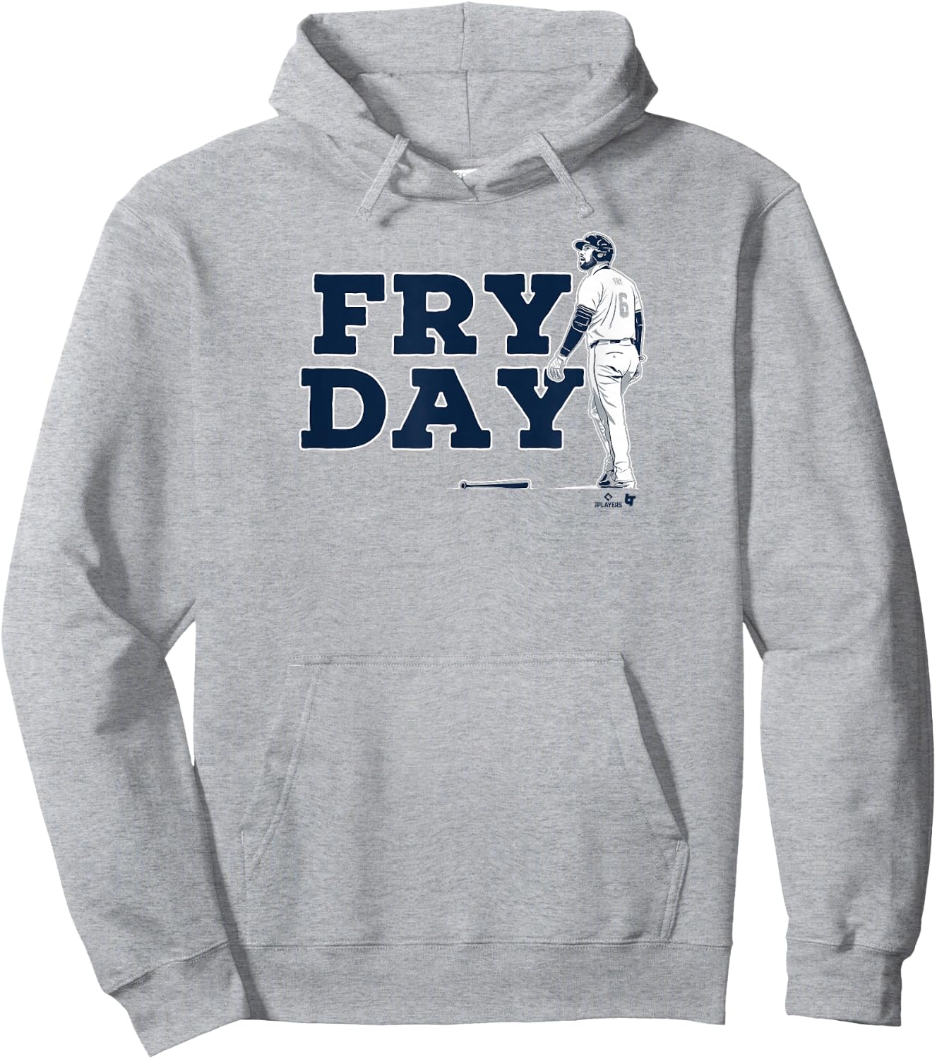 David Fry - Fry Day - Cleveland Baseball Hoodie - Hoodie | Ash