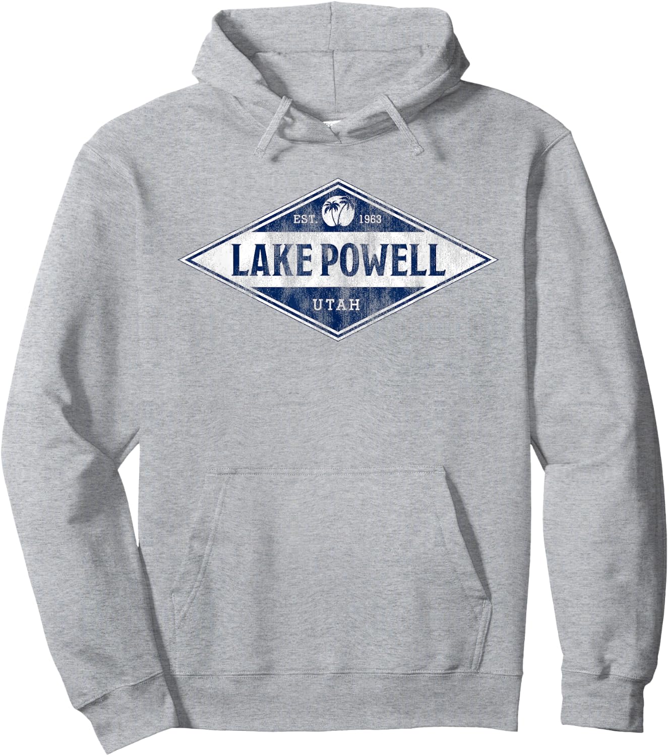 Vintage Lake Powell Arizona Vacation Souvenir Men Women Kids Hoodie - Hoodie | Ash