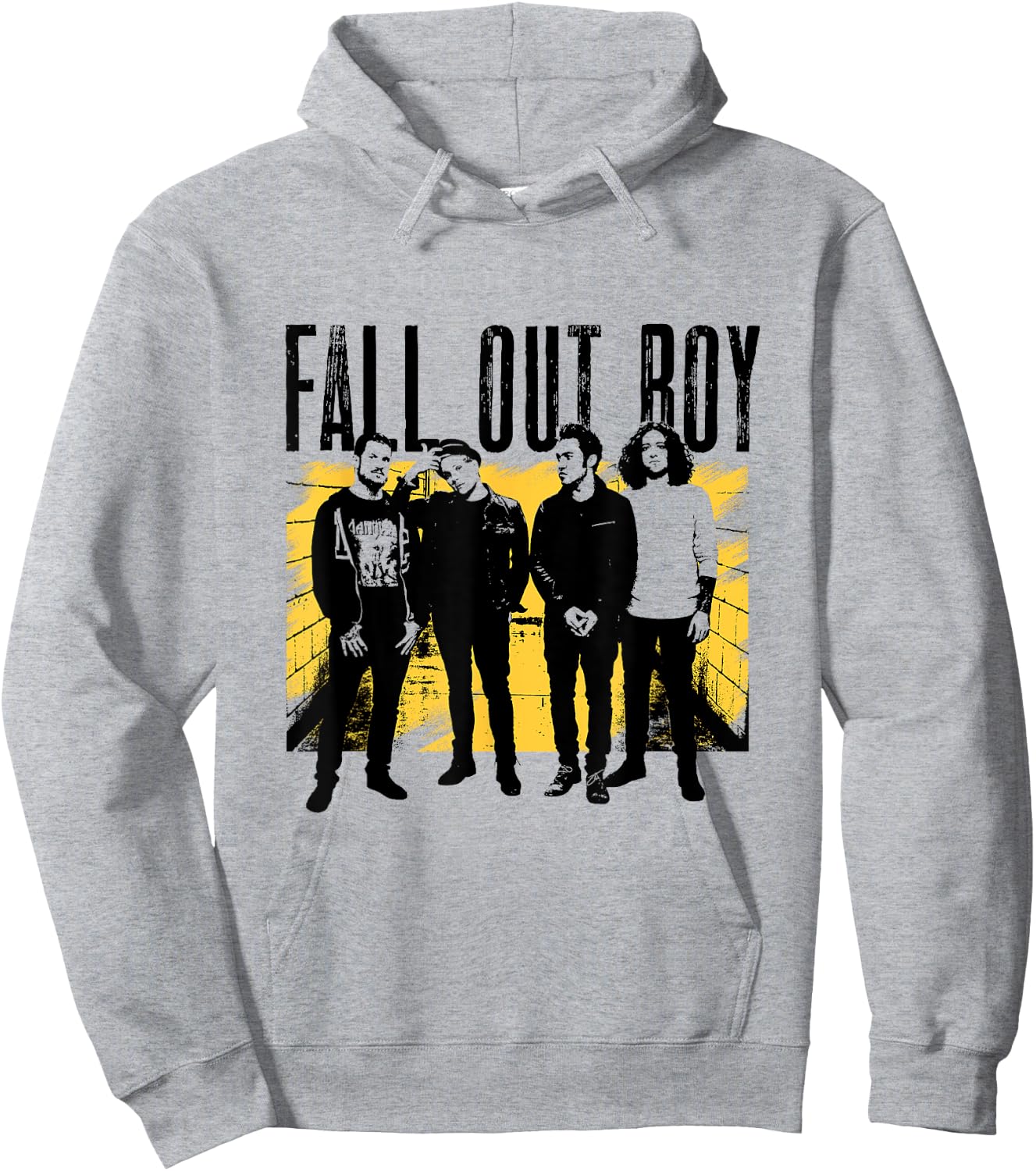 Fall Out Boy - Photo Block Hoodie - Hoodie | Ash