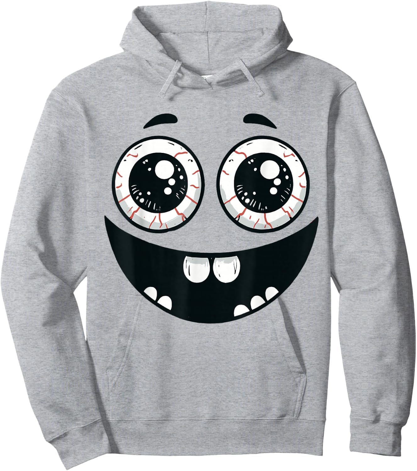 Creepy Carrots Face Shirt Halloween Costume Kids Hoodie - Hoodie | Ash