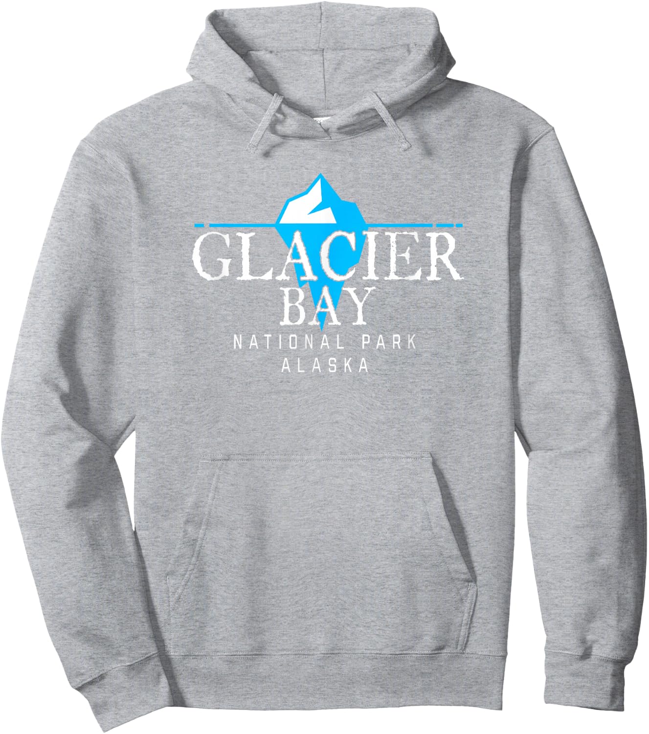 Glacier Bay National Park Alaska Outdoor Hoodie - Hoodie | Ash