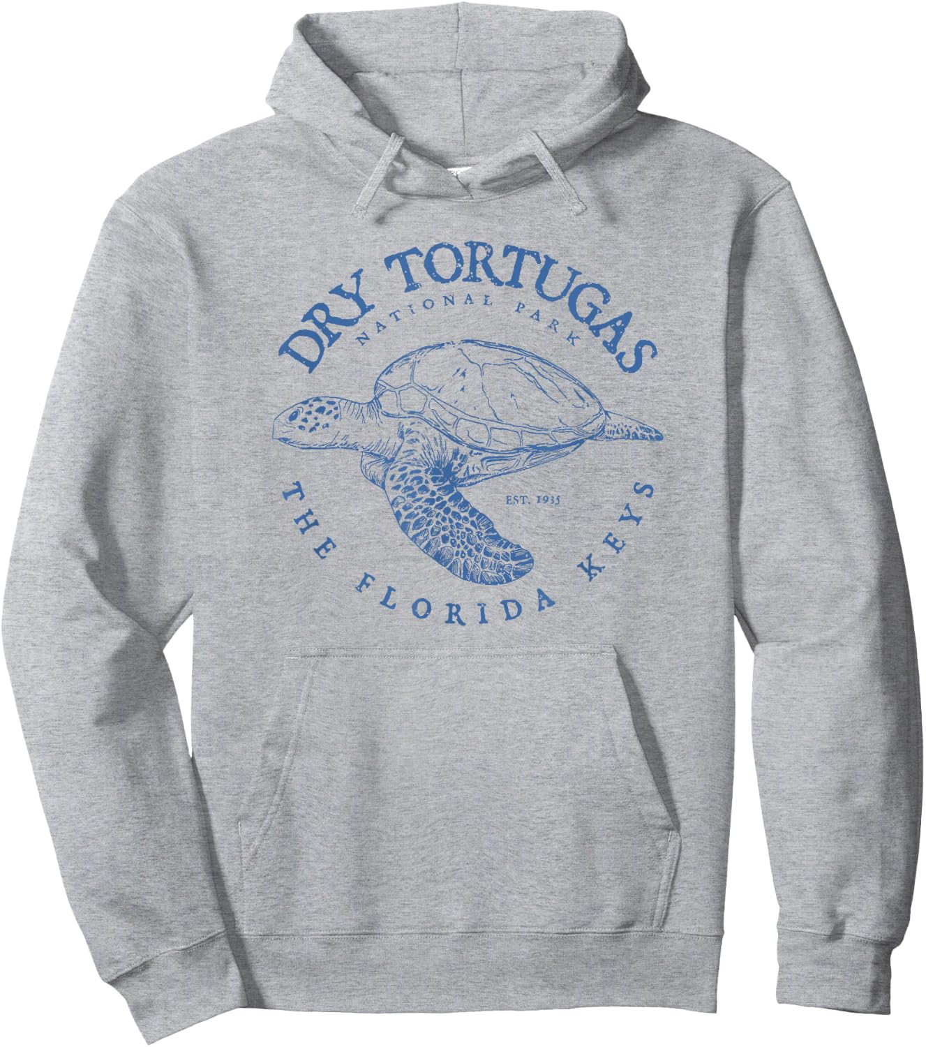 Dry Tortugas National Park Florida Keys Scuba Diving Turtle Hoodie - Hoodie | Ash