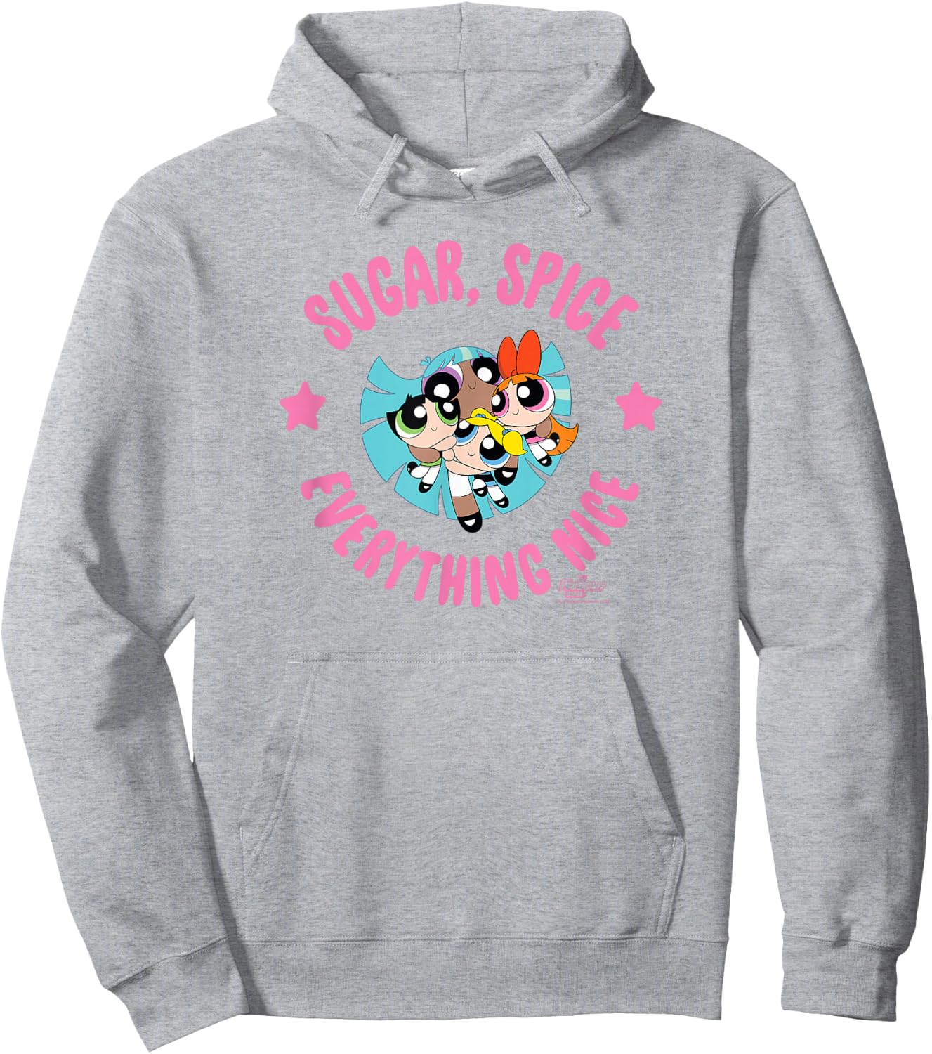 The Powerpuff Girls Sugar Spice Hoodie - Hoodie | Ash
