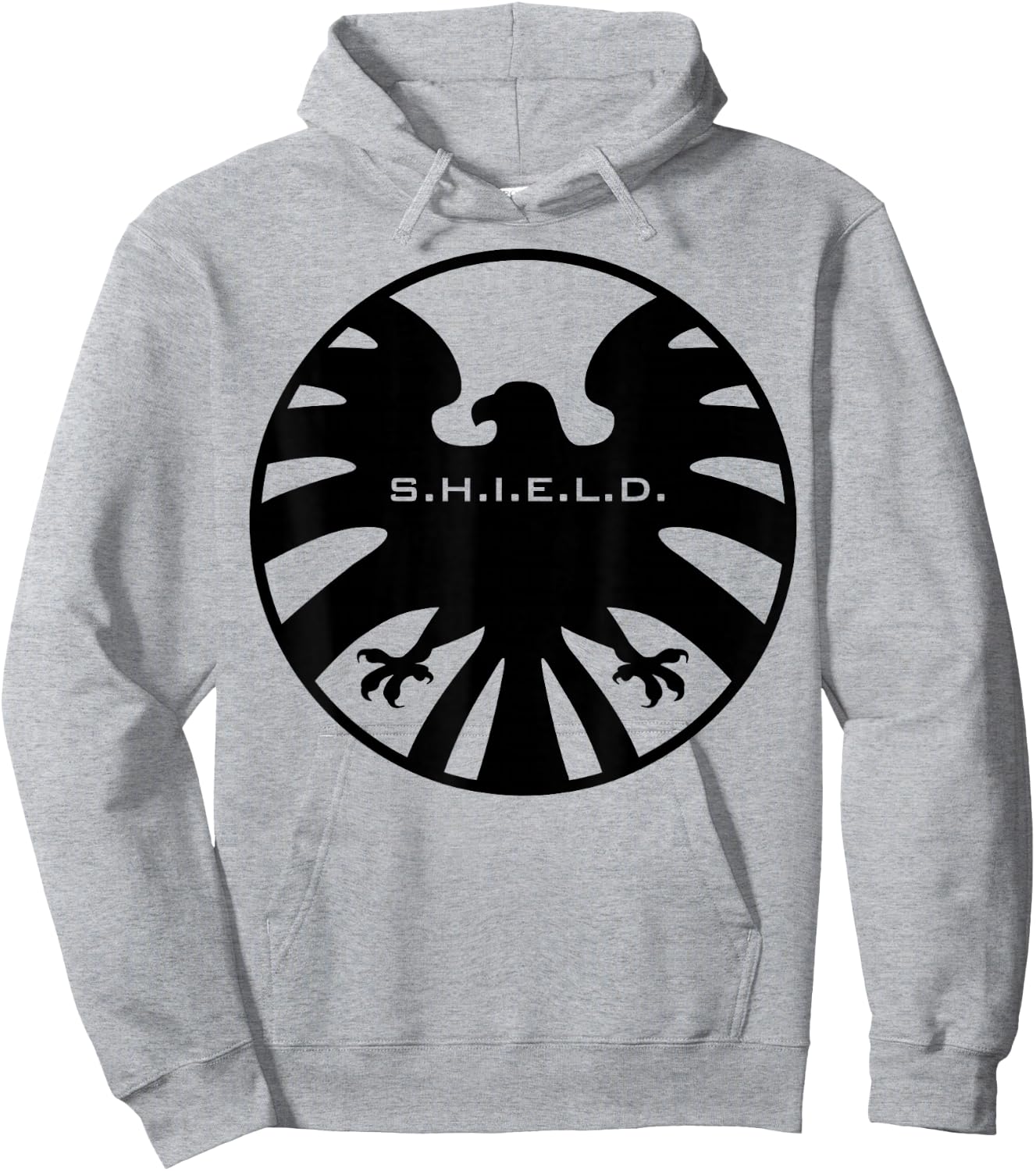 Marvel Agents of S.H.I.E.L.D. Black Out Eagle Badge Hoodie - Hoodie | Ash