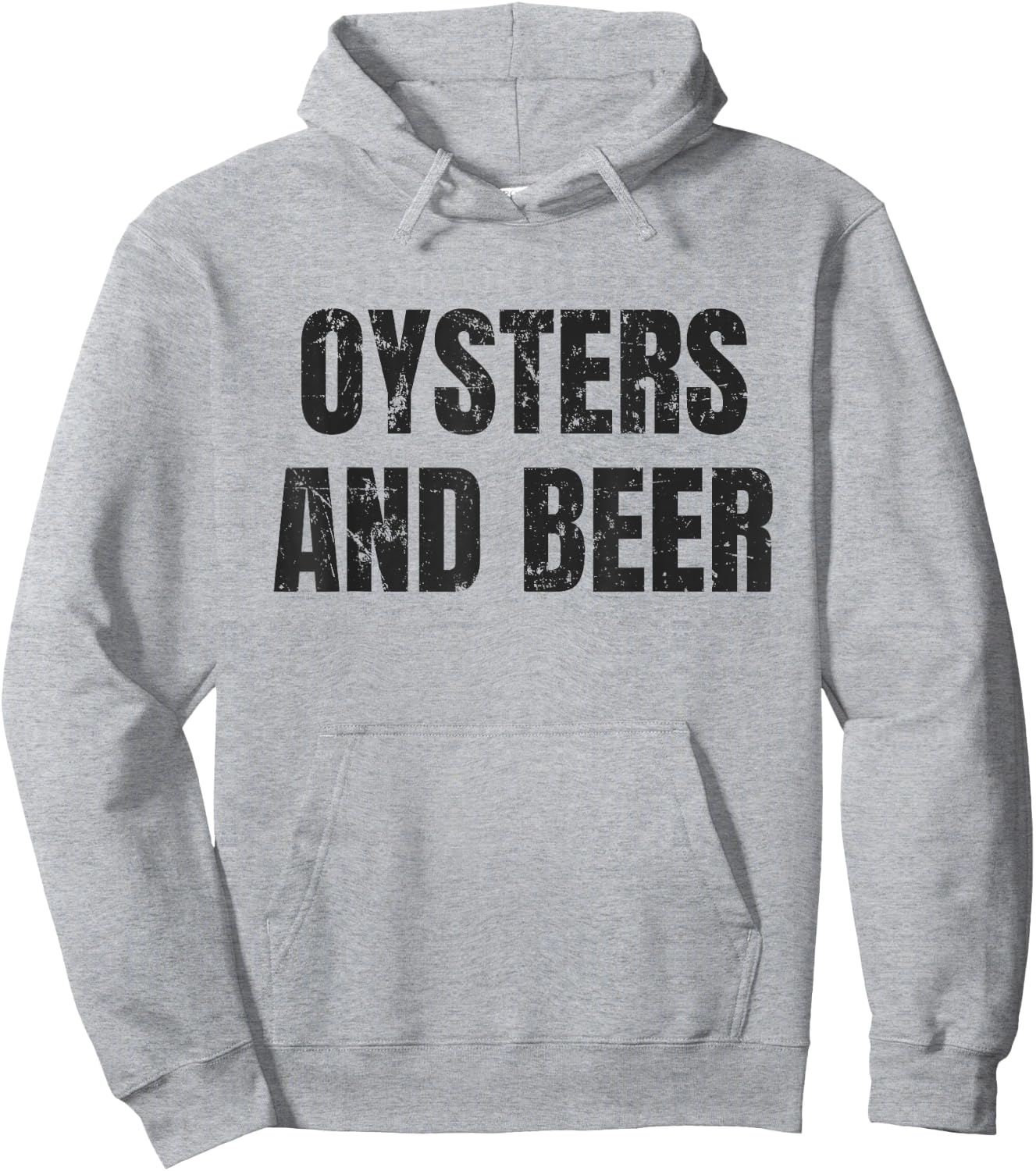Oysters And Beer Funny Oyster T Shirt Hoodie - Hoodie | Ash