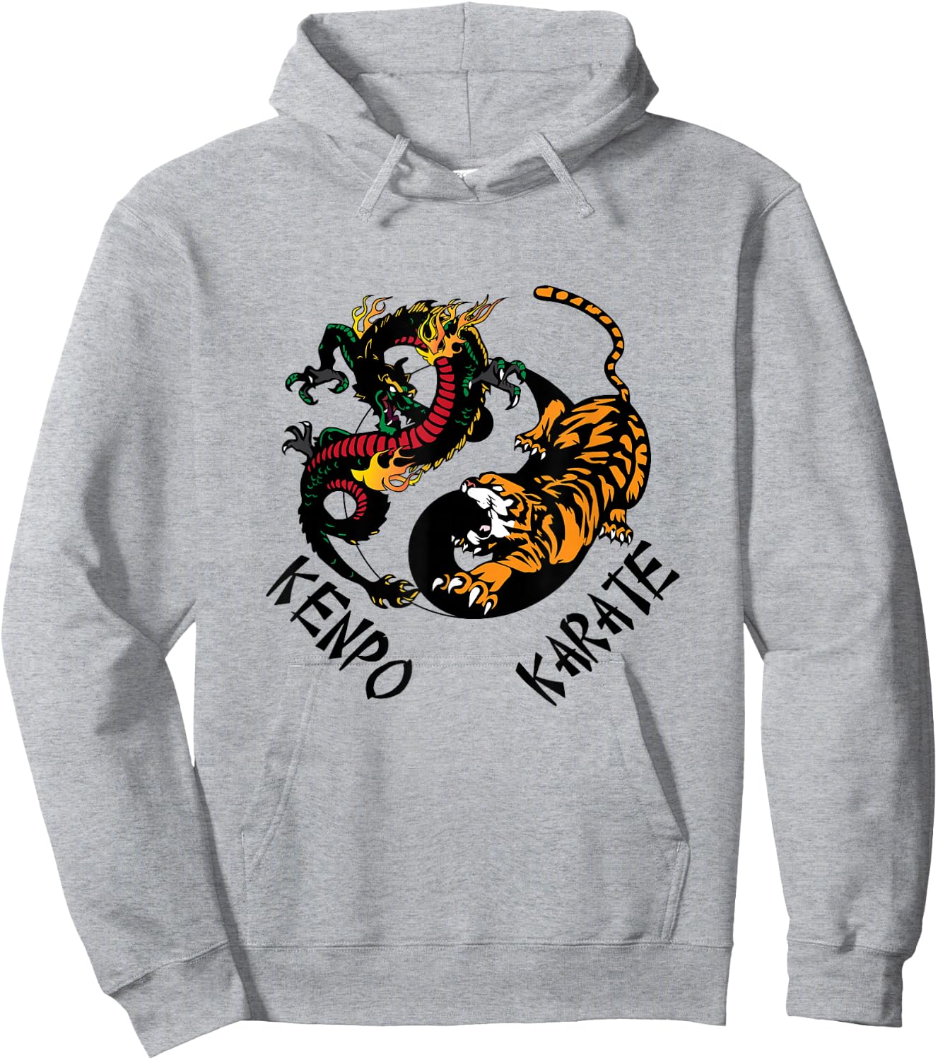 Self Defence Kenpo Karate Martial Arts Hoodie - Hoodie | Ash