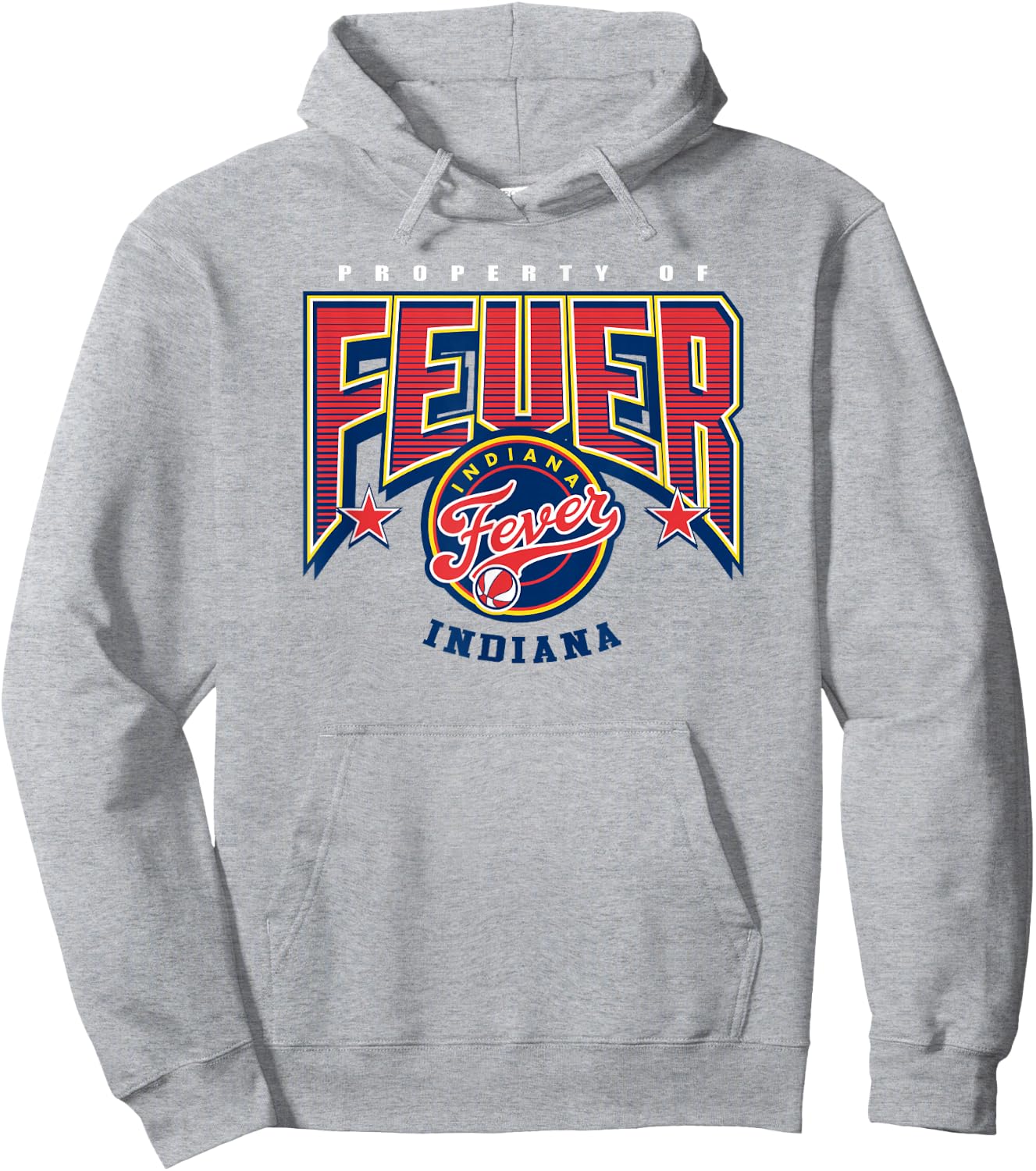WNBA Indiana Fever Nothing but Net Hoodie - Hoodie | Ash