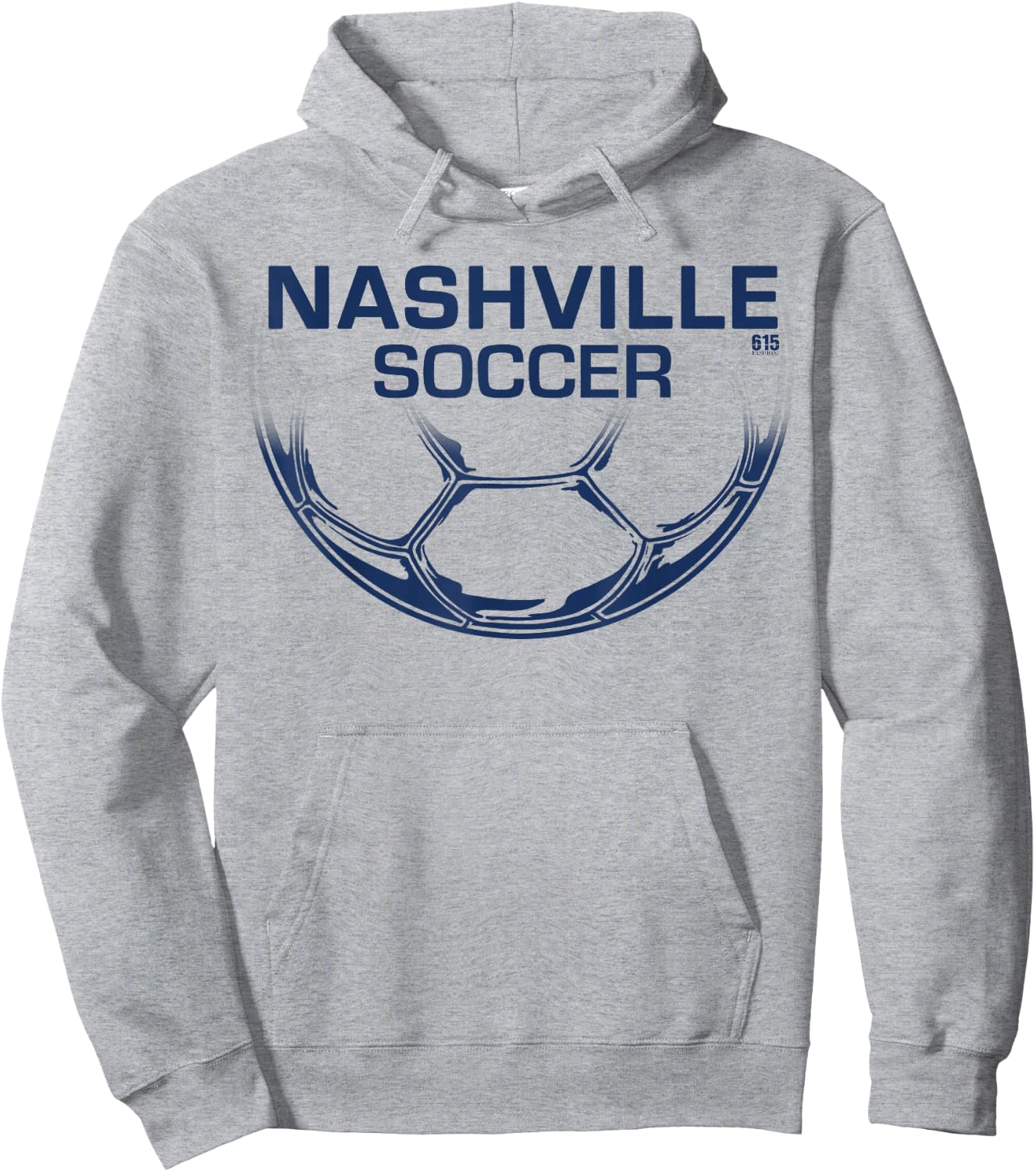 Nashville Soccer Hoodie - Hoodie | Ash