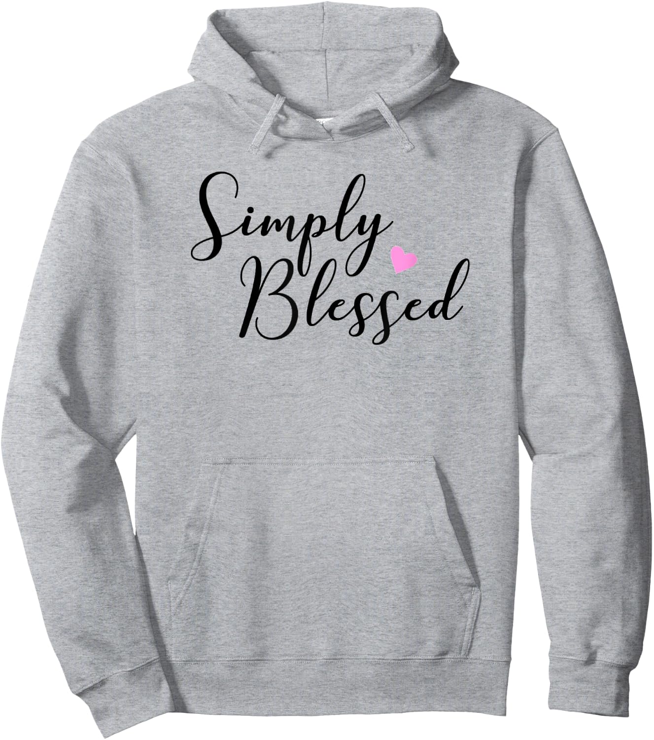 Simply Blessed Hoodie - Hoodie | Ash