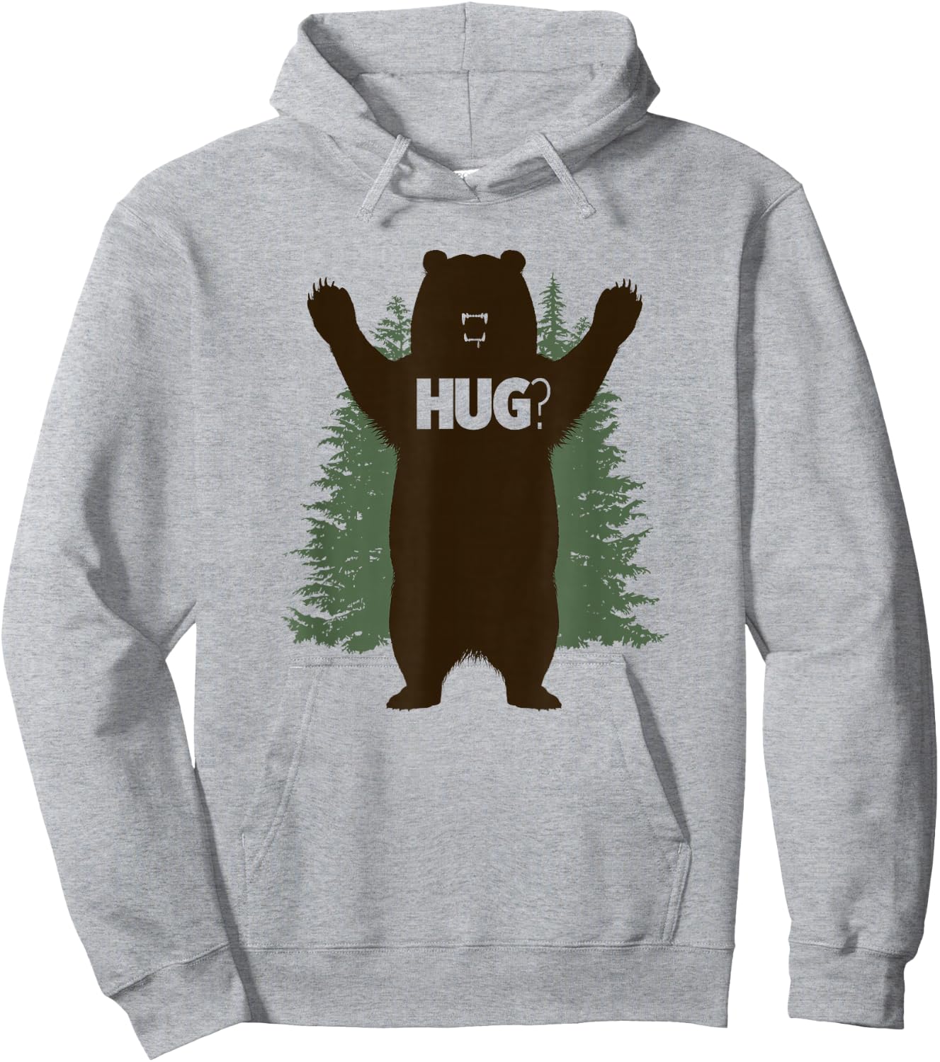 Bear Hug? Hoodie - Hoodie | Ash