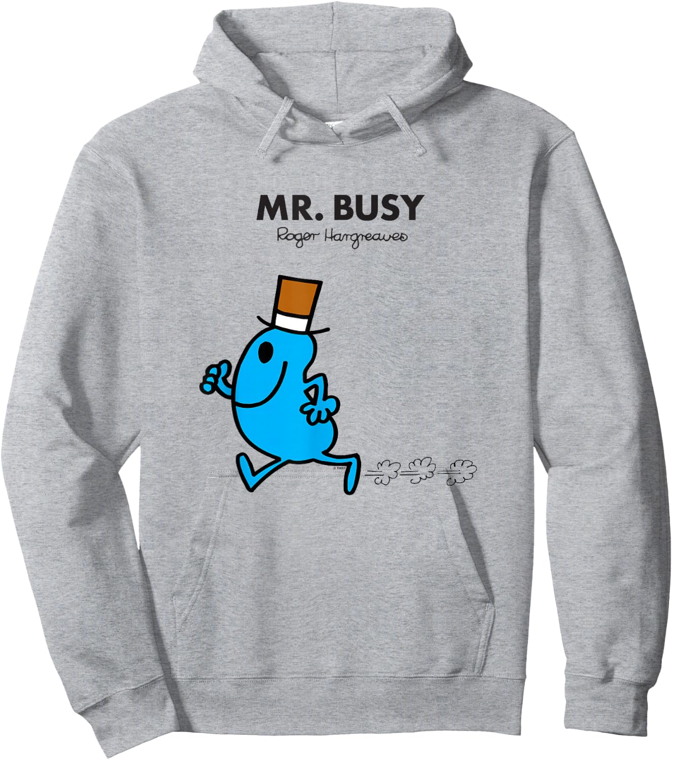 Mr. Men Mr. Busy Hoodie - Hoodie | Ash