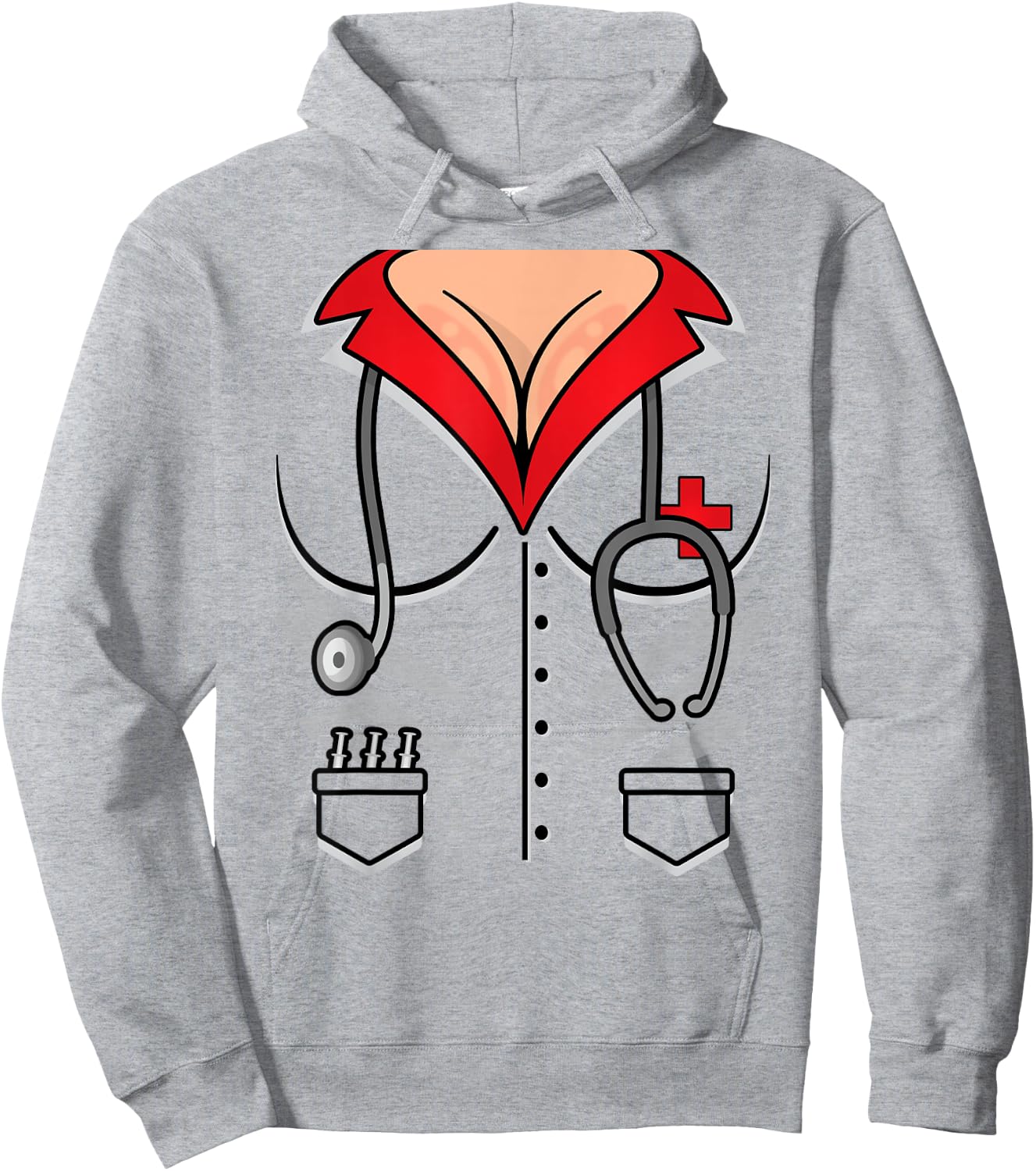 Sexy Nurse Costumes Naughty Nurse Costume Nurse Halloween Hoodie - Hoodie | Ash