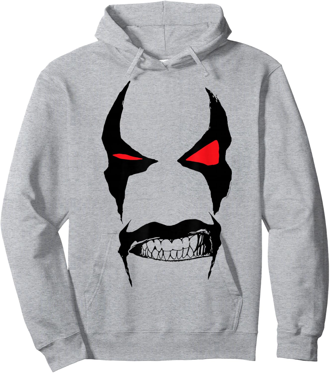 Lobo Big Face Hoodie - Hoodie | Ash