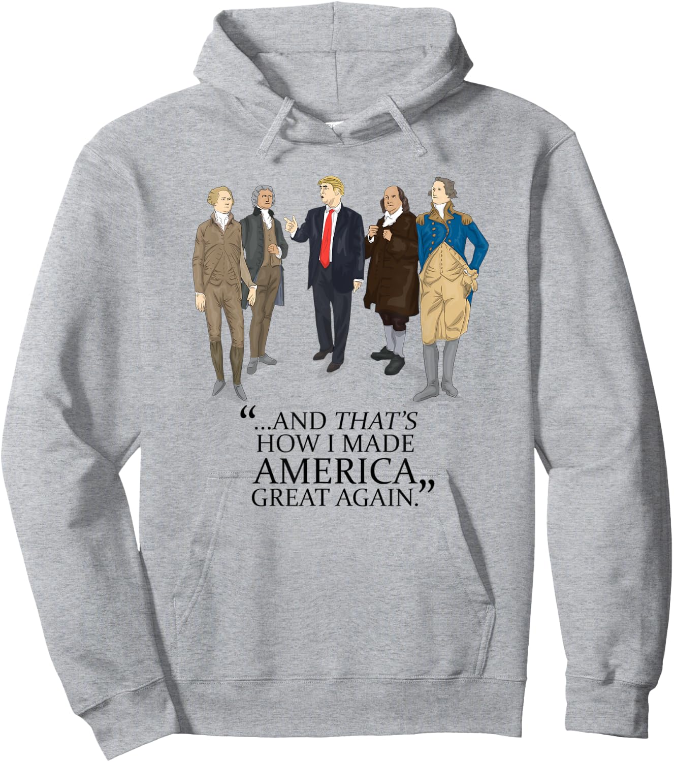 Donald Trump 2020 Election for President Keep America Great Hoodie - Hoodie | Ash