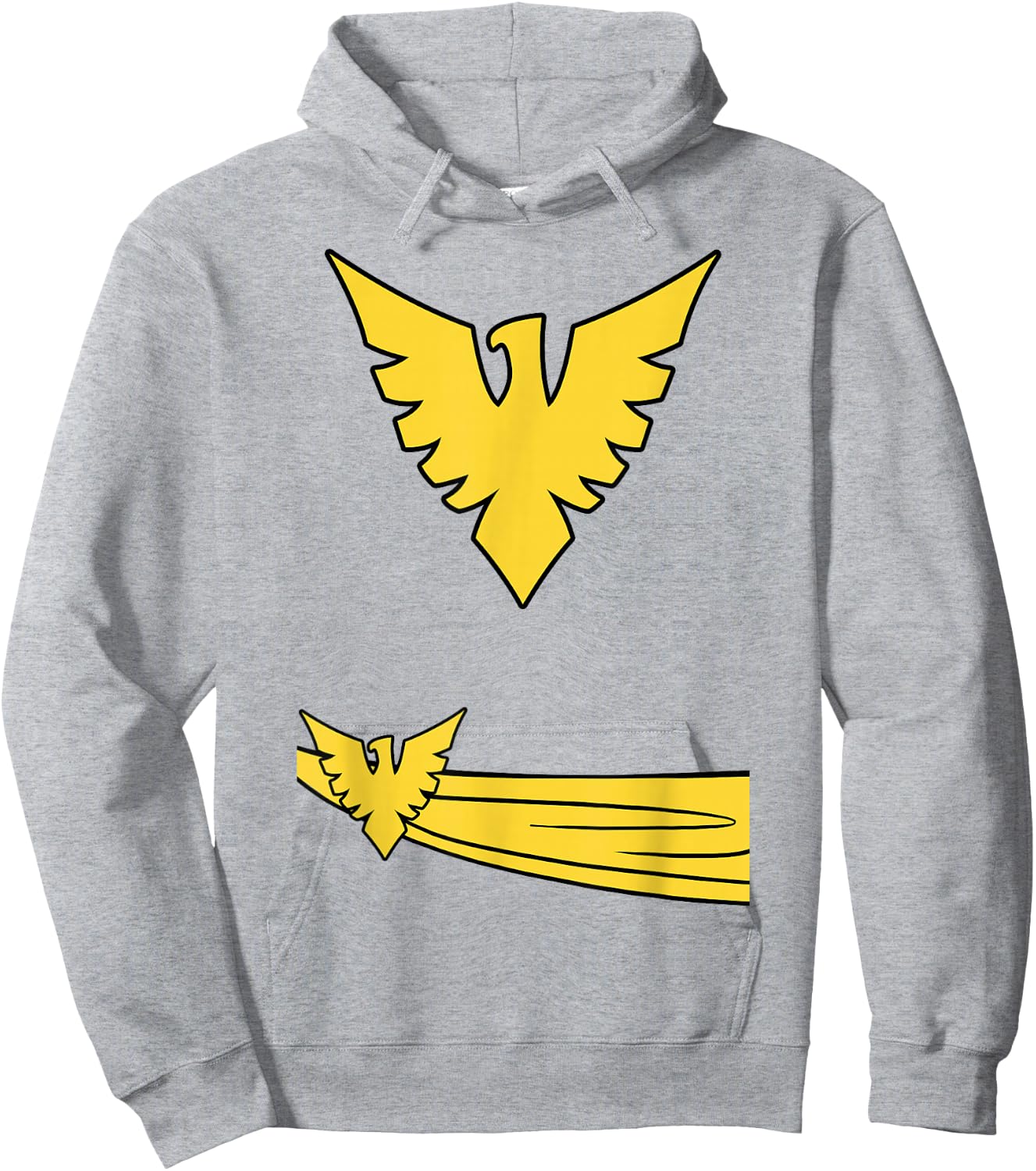 Marvel X-Men Phoenix Jean Grey Classic Comic Costume Hoodie - Hoodie | Ash