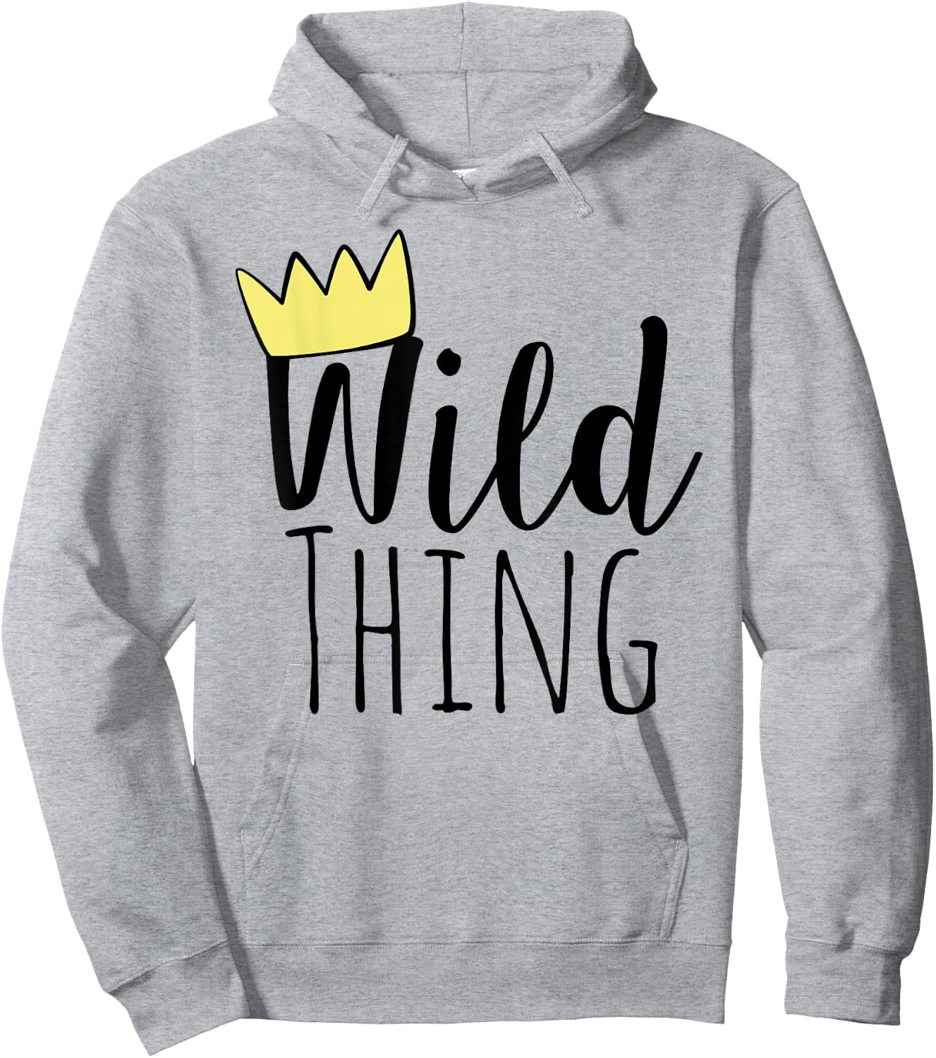 Wild Thing Toddler Shirt Hoodie - Hoodie | Ash