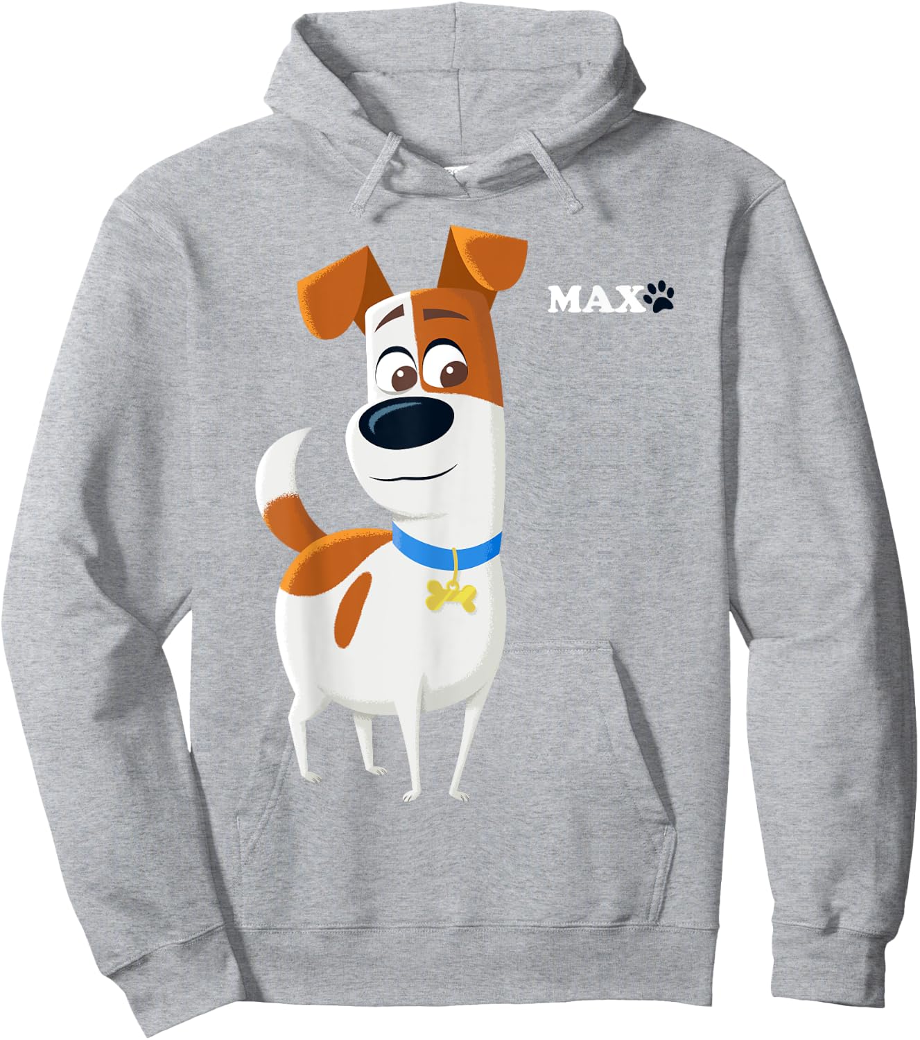 Pets 2 Max Bag Hoodie - Hoodie | Ash