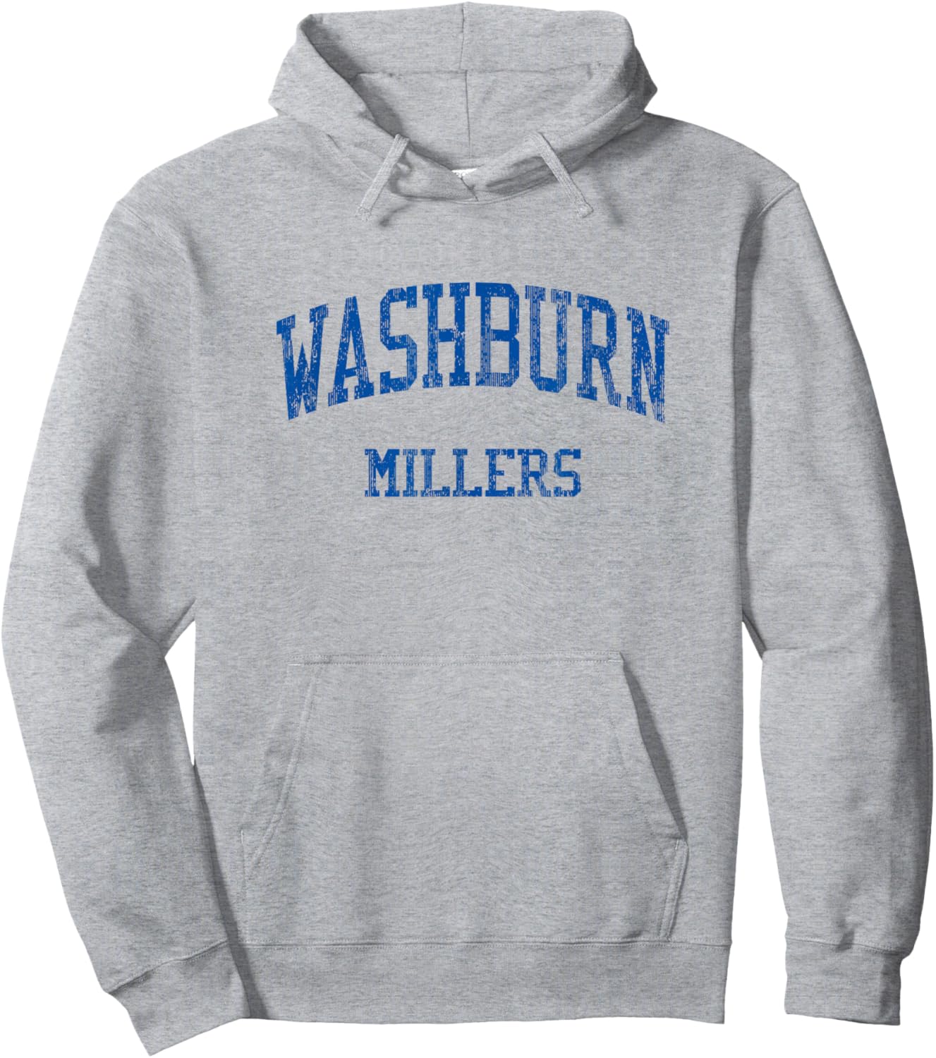 Washburn High School HS Minneapolis MN Vintage Sports Hoodie - Hoodie | Ash