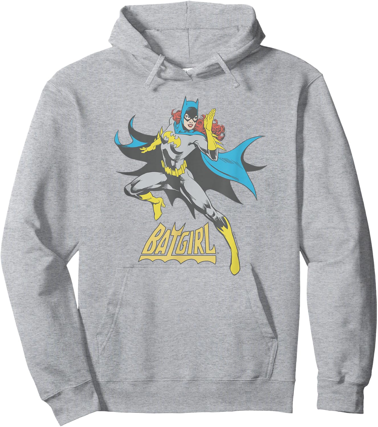 DC Comics Batgirl See Ya - Women's, , Blue, Small, Short Sleeve, Classic Fit, Cotton 100% Hoodie - Hoodie | Ash