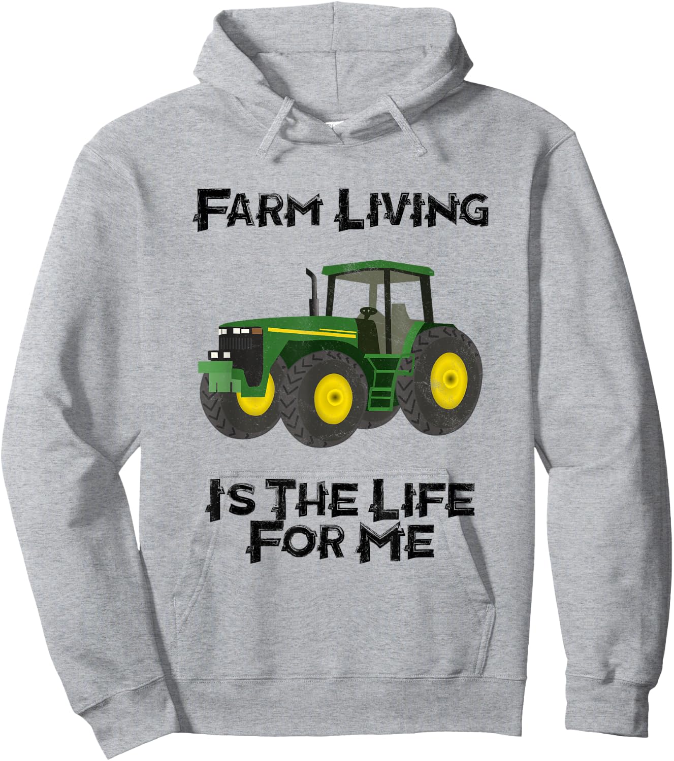 Farm Living Is The Life For Me Hoodie - Hoodie | Ash
