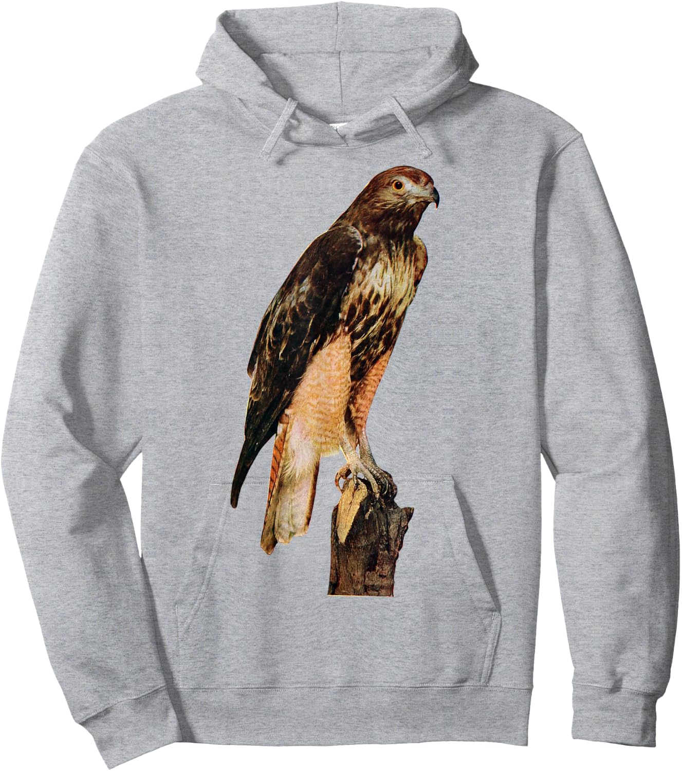 Red Tailed Hawk Best Red-Tailed Hawk Birder Gift Hoodie - Hoodie | Ash
