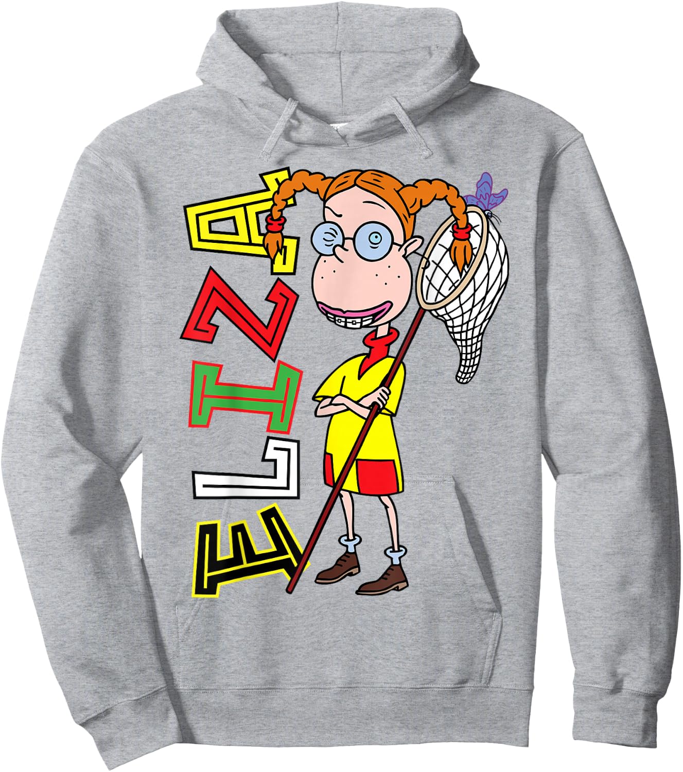 Nickelodeon Eliza Thornberry Explorer Hoodie - Hoodie | Ash