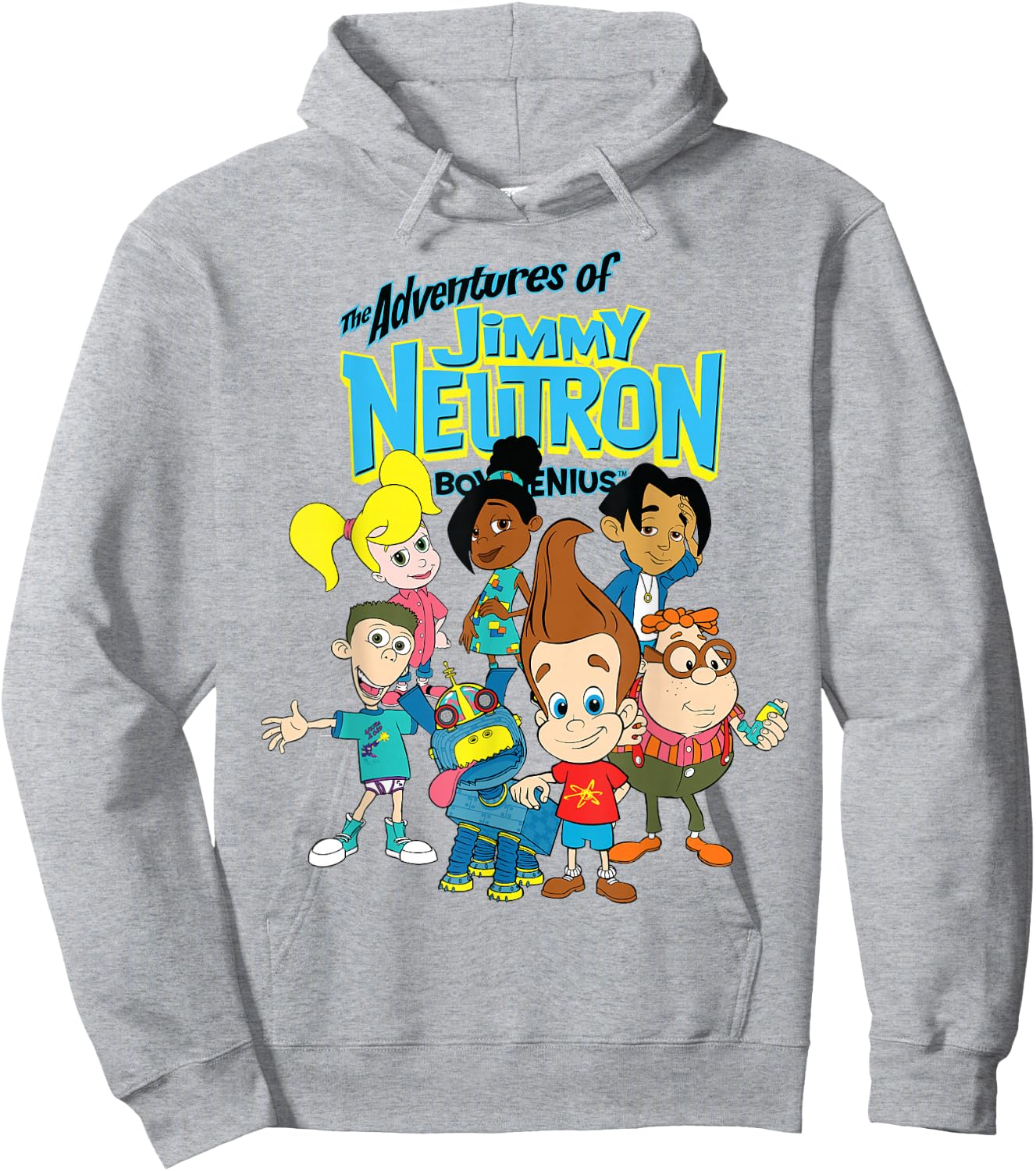 Nickelodeon The Adventures Of Jimmy Neutron Characters Hoodie - Hoodie | Ash
