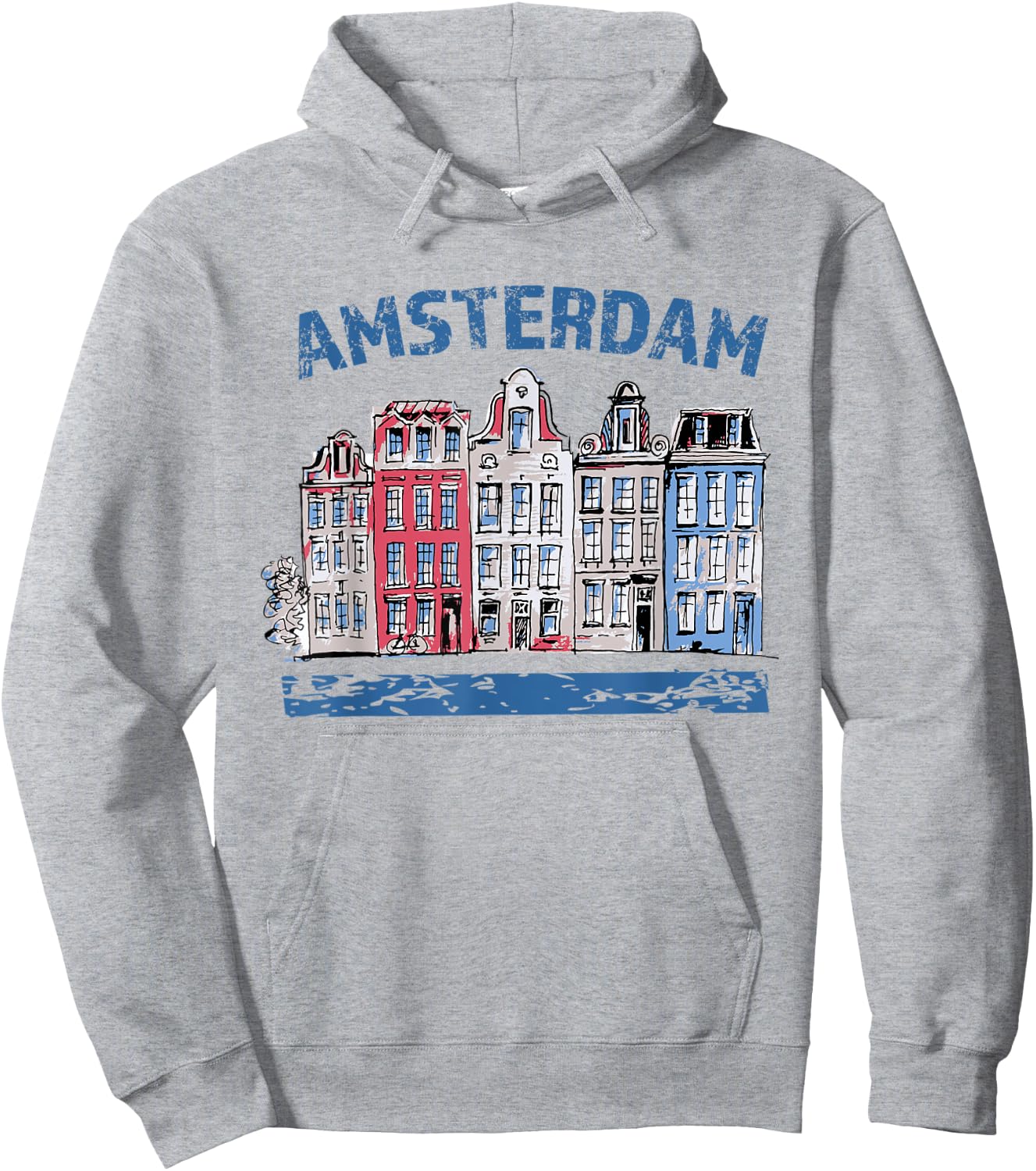 Amsterdam Netherlands Holland - Great Travel / Tourist Gift Hoodie - Hoodie | Ash