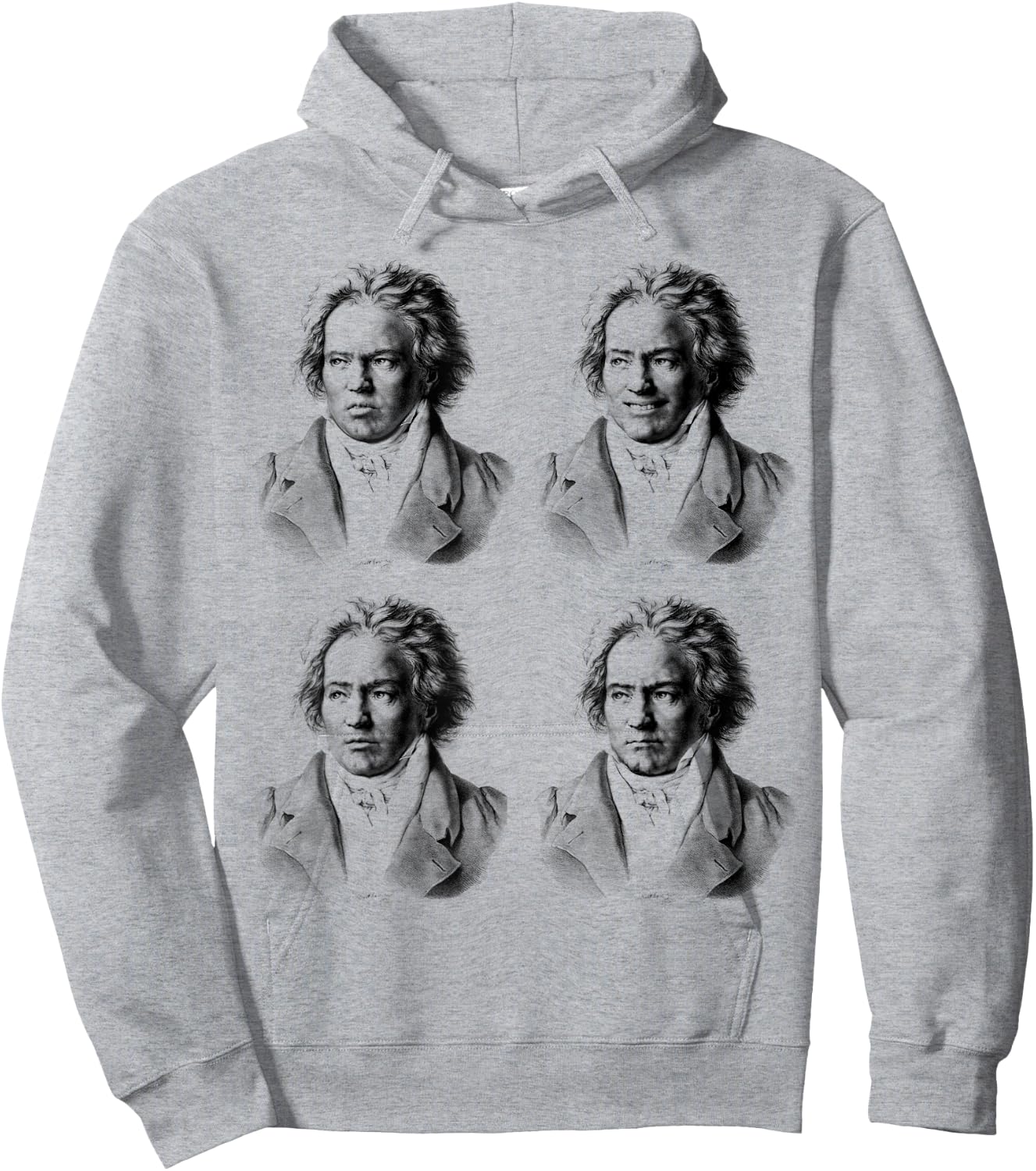 Beethoven Ludwig van Beethoven Hoodie - Hoodie | Ash