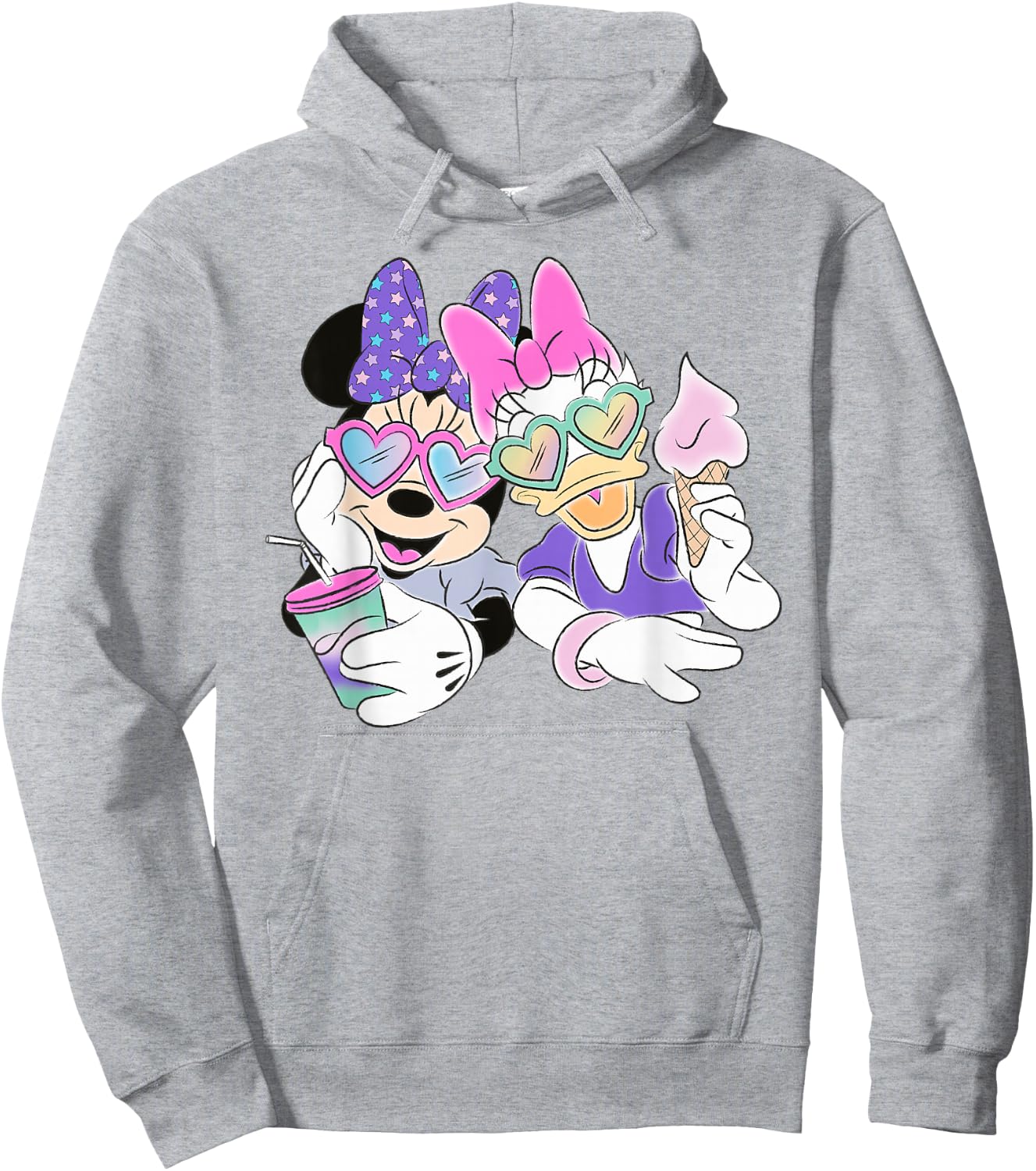 Disney - Minnie Mouse and Daisy Hoodie - Hoodie | Ash