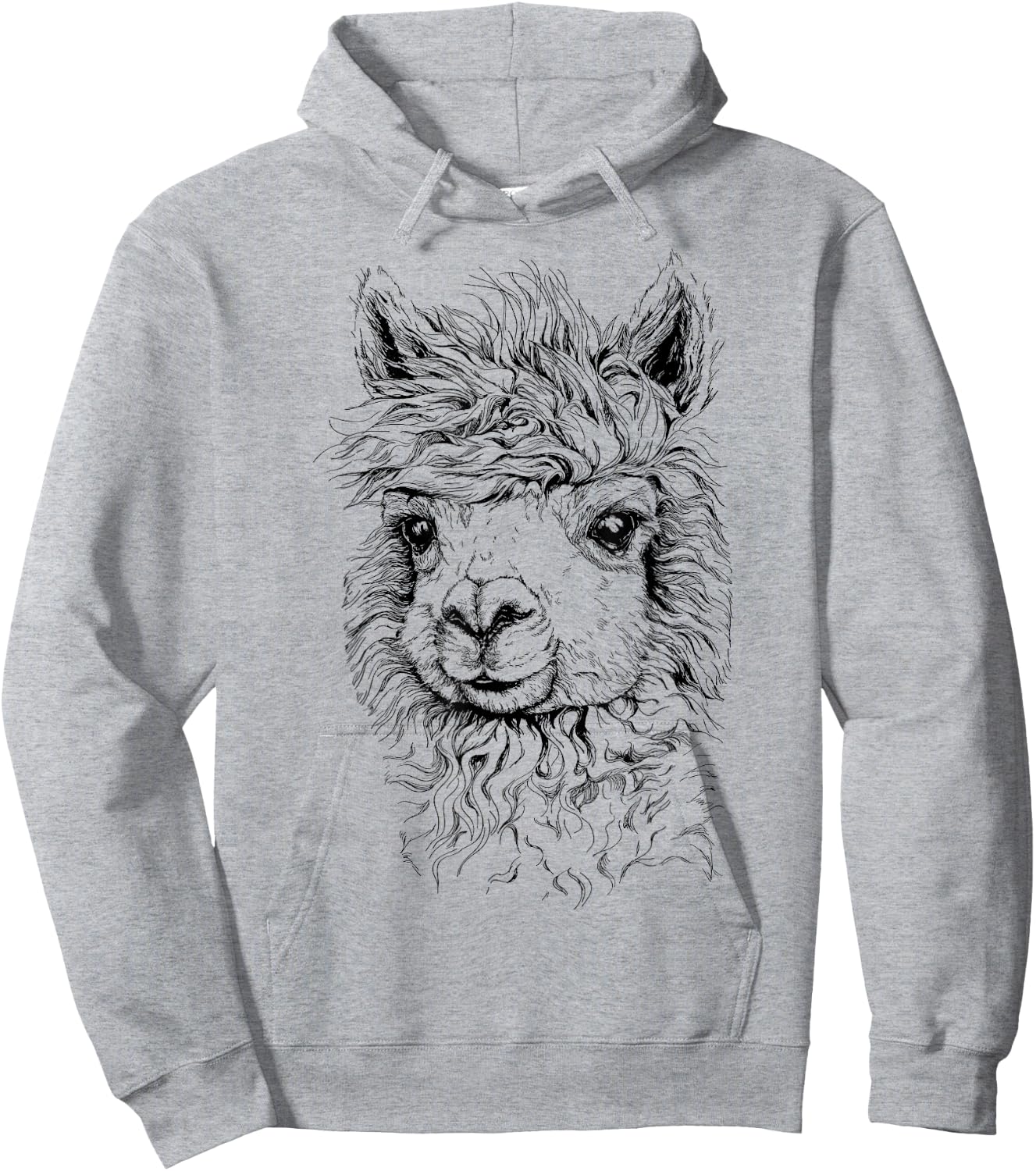 No Prob Llama Funny Gift No Drama Alpaca Lammacorn Hoodie - Hoodie | Ash
