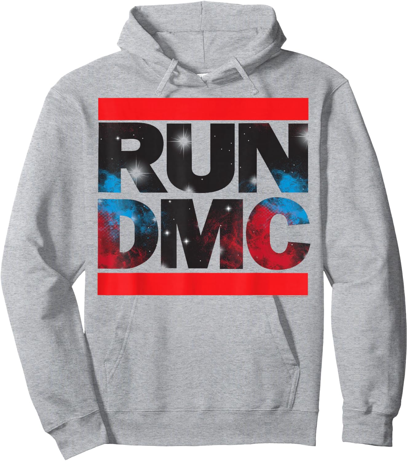 Run DMC Official Cosmic Hoodie - Hoodie | Ash